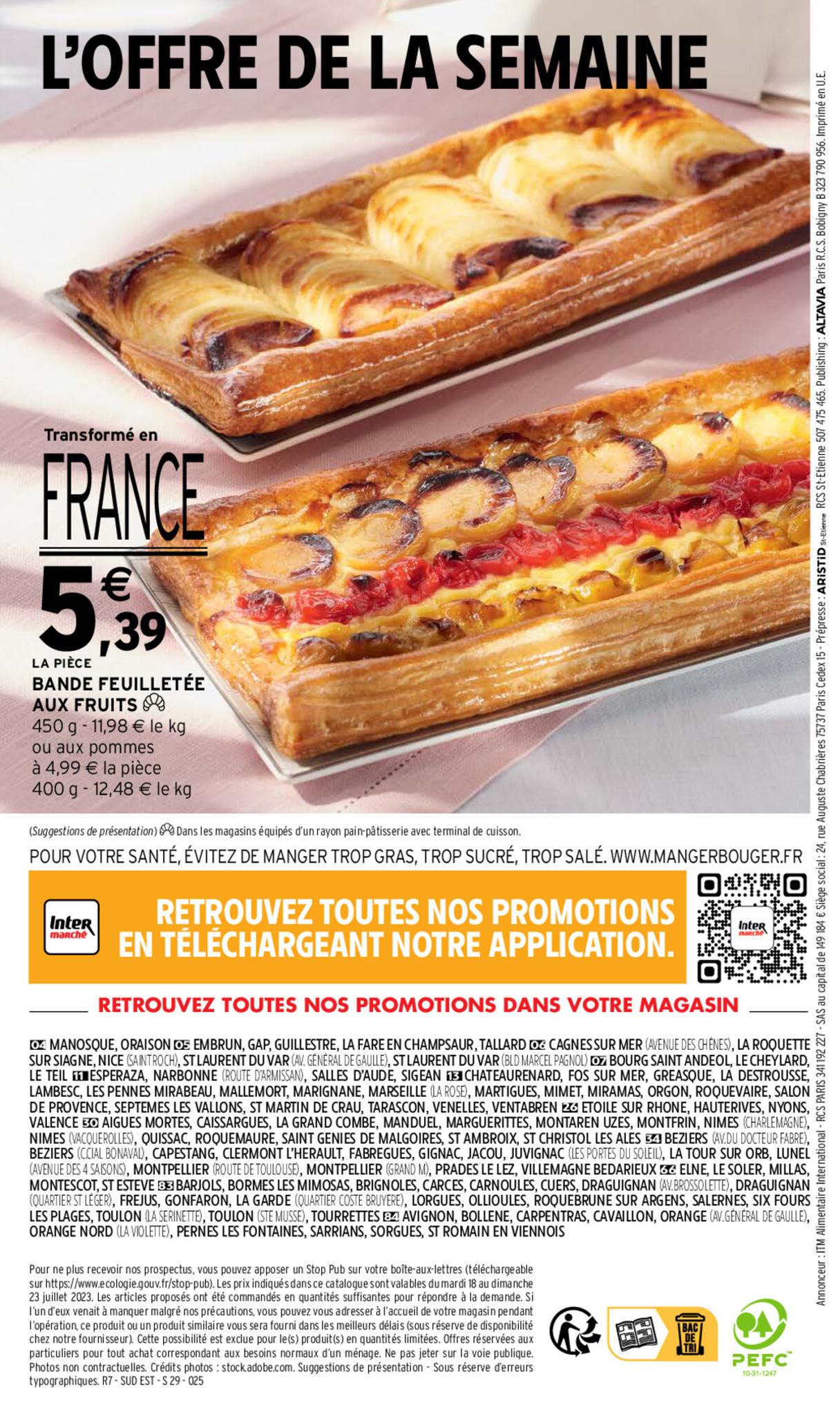 Catalogue Intermarché 18 – 23 Juillet 2023 Page 20