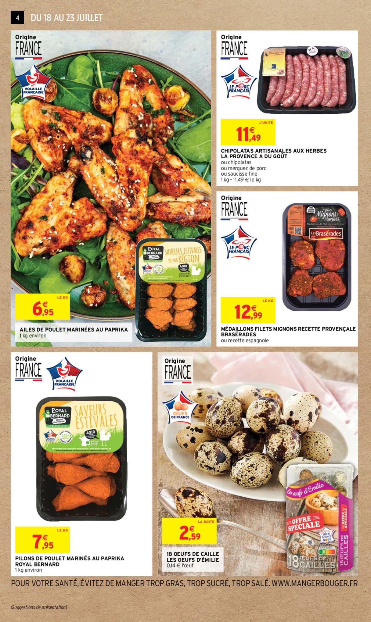Catalogue Intermarché 18 – 23 Juillet 2023 Page 4