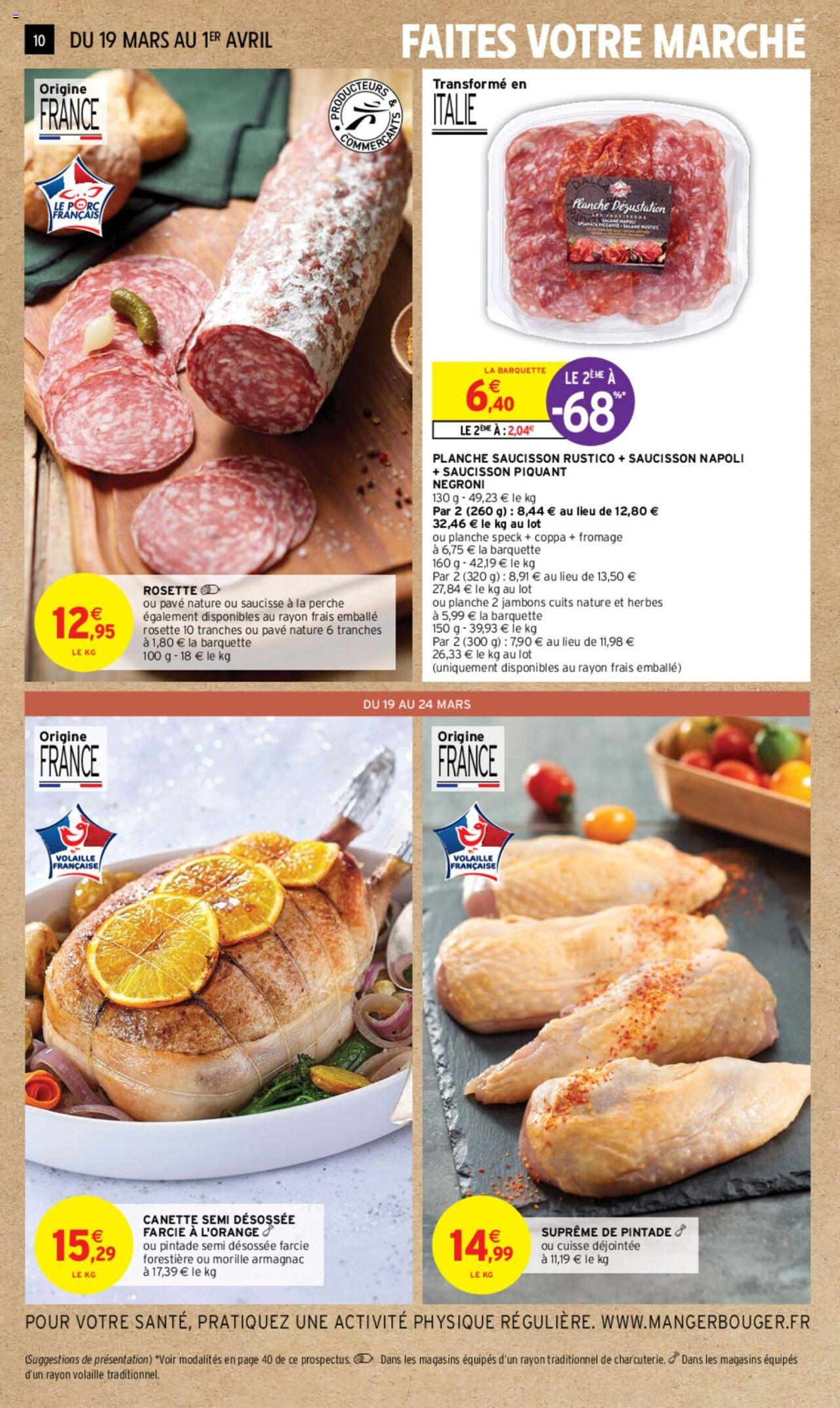 Catalogue Intermarché 19 Mar – 1 Avr 2024 Page 10