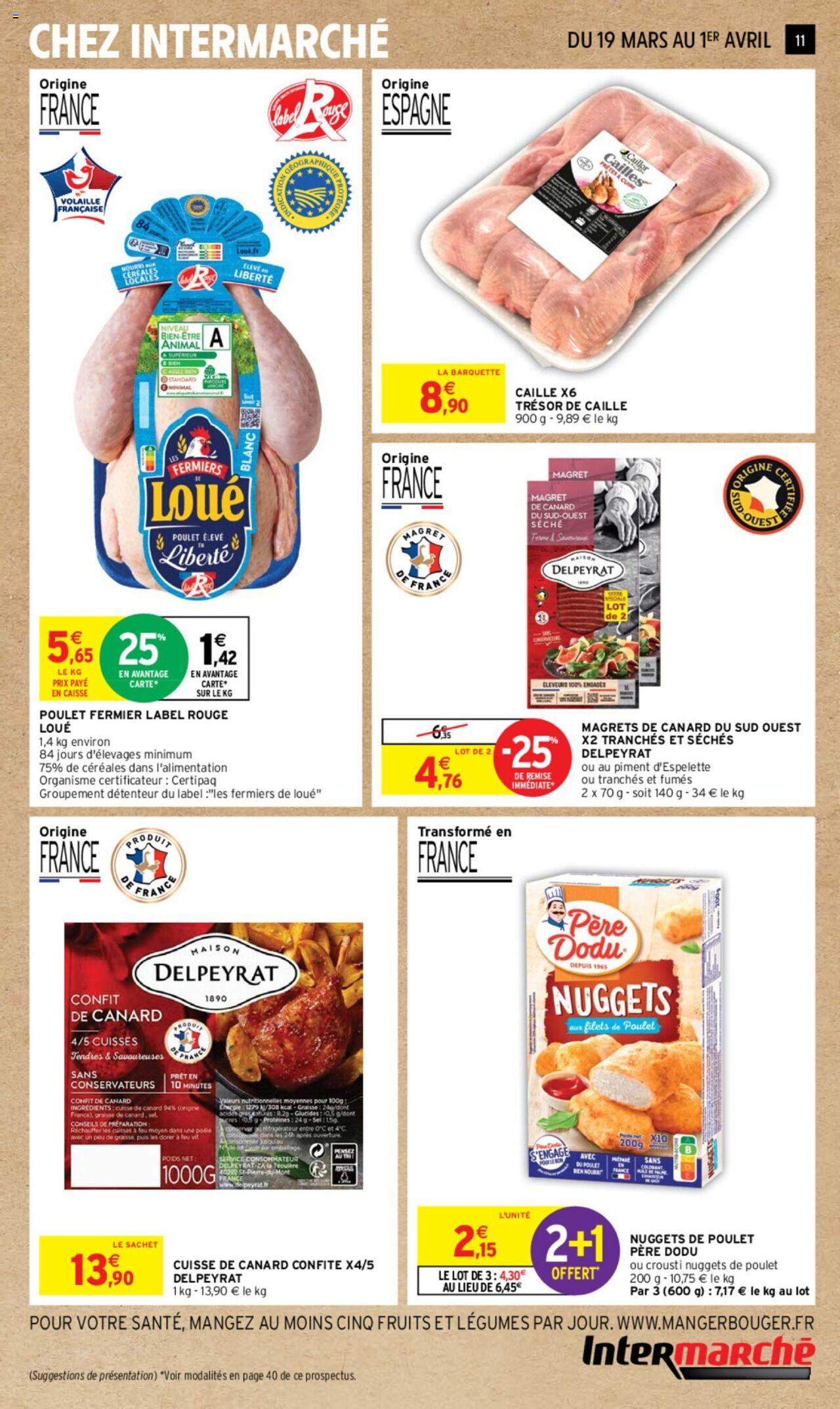 Catalogue Intermarché 19 Mar – 1 Avr 2024 Page 11