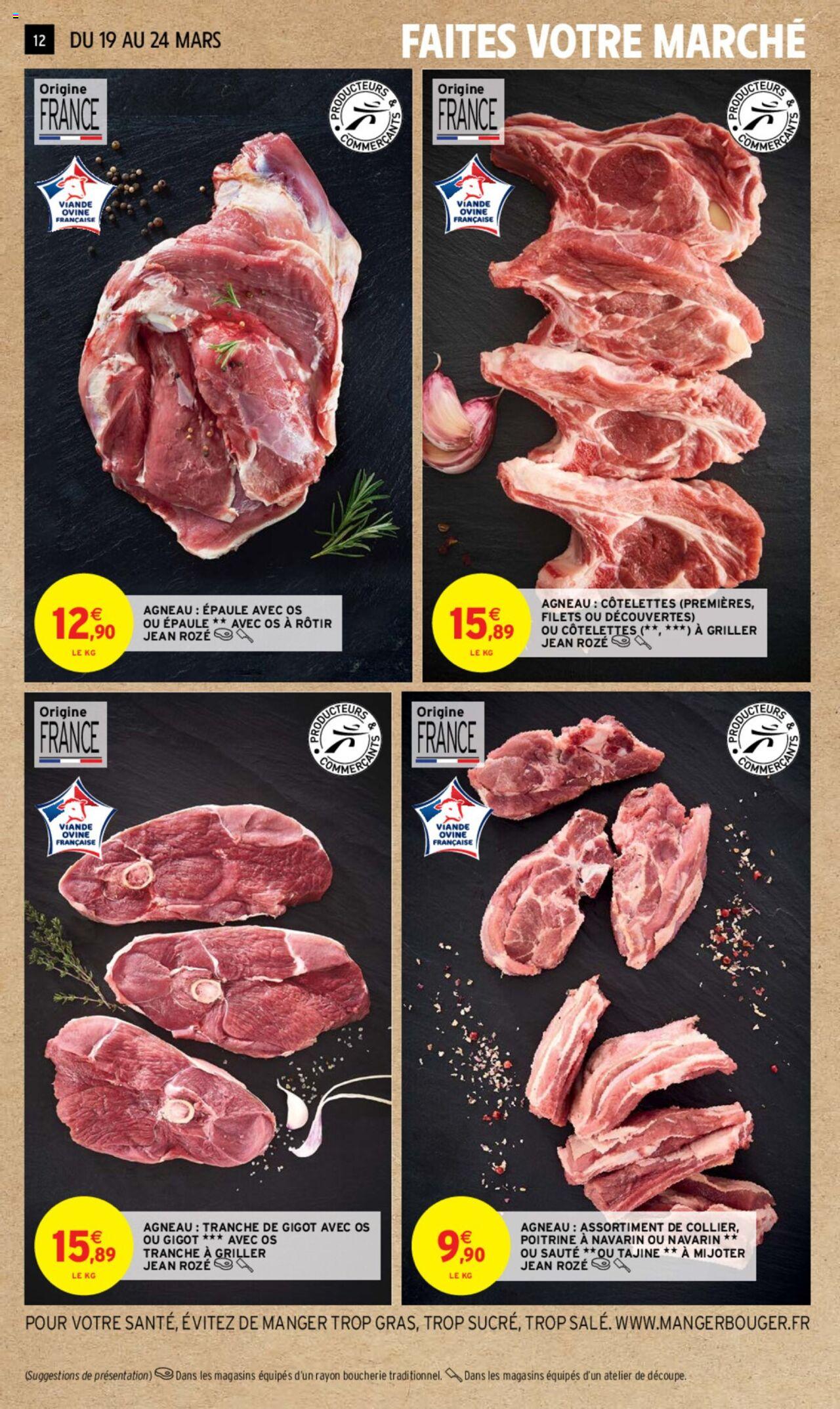 Catalogue Intermarché 19 Mar – 1 Avr 2024 Page 12