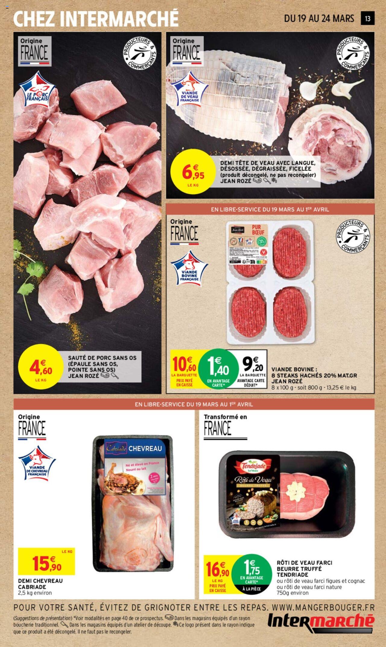 Catalogue Intermarché 19 Mar – 1 Avr 2024 Page 13
