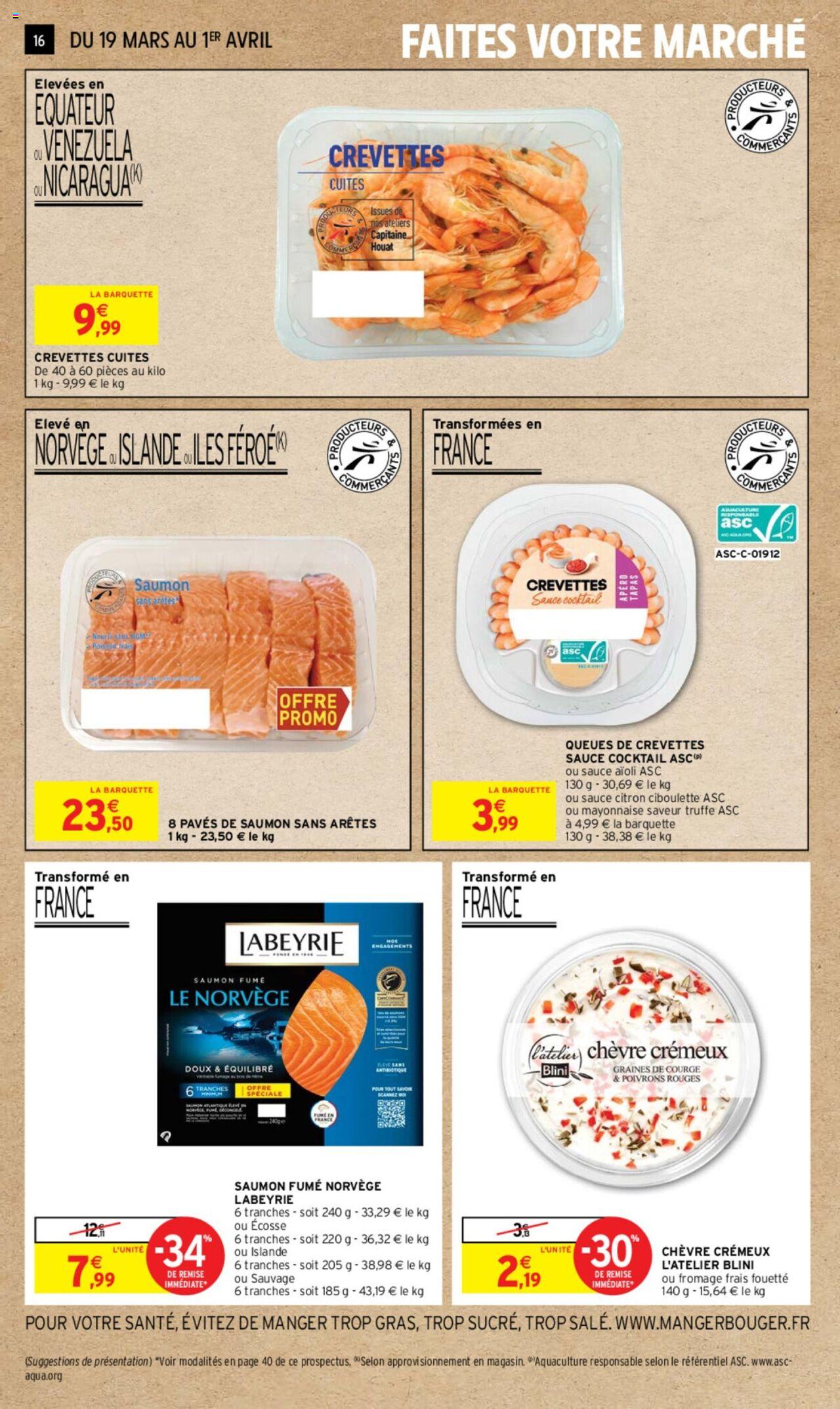 Catalogue Intermarché 19 Mar – 1 Avr 2024 Page 16