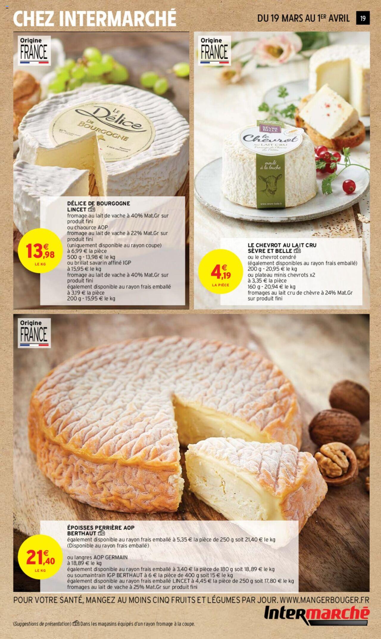 Catalogue Intermarché 19 Mar – 1 Avr 2024 Page 19