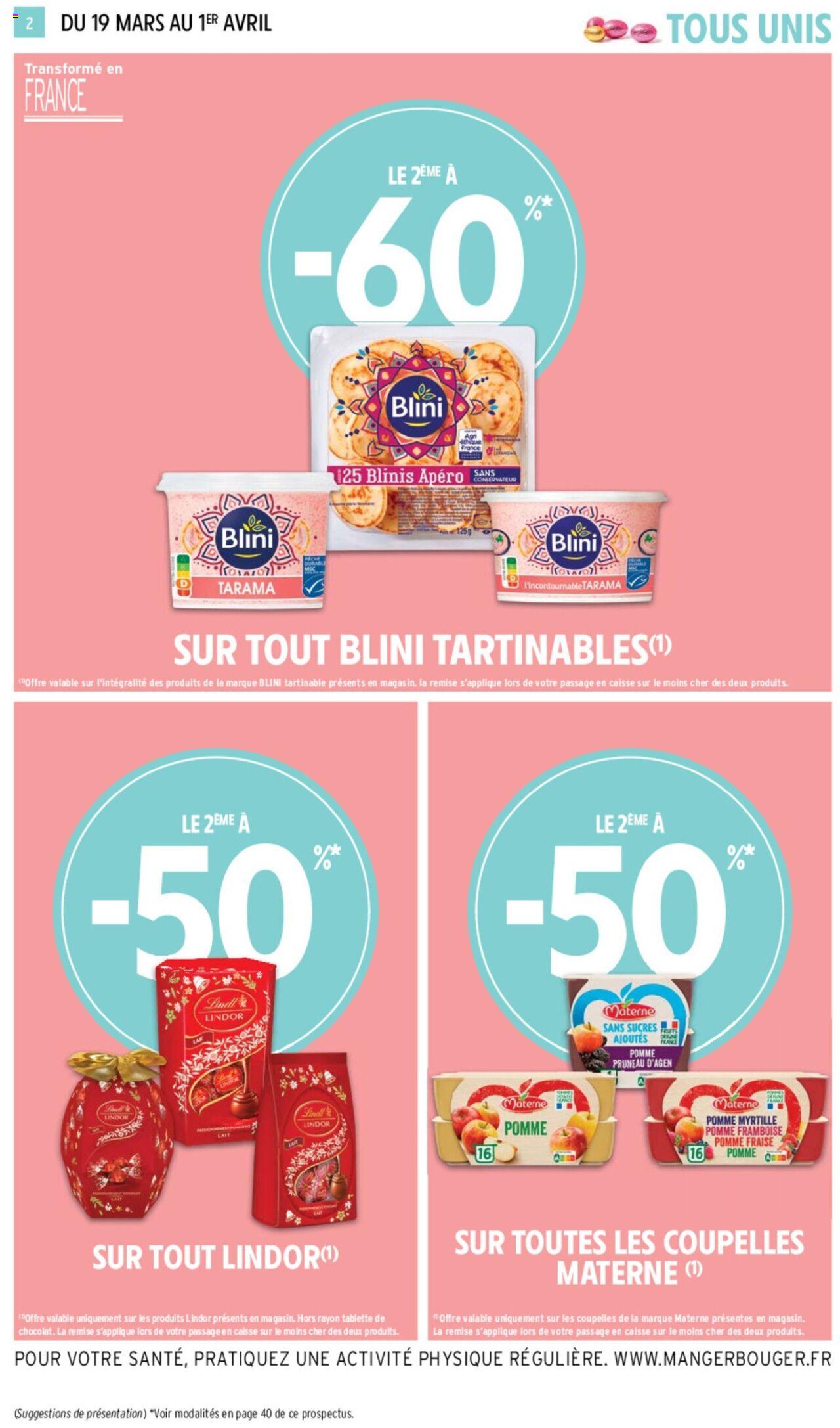 Catalogue Intermarché 19 Mar – 1 Avr 2024 Page 2