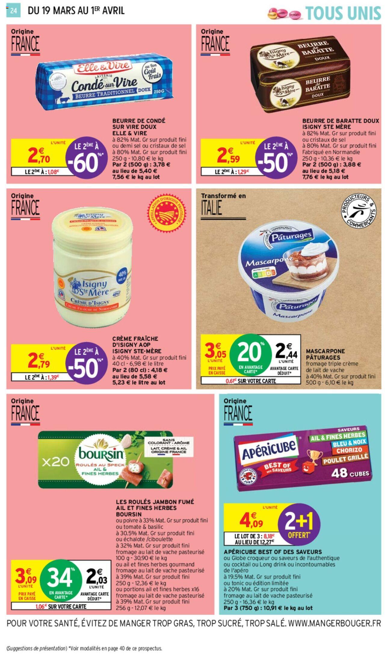 Catalogue Intermarché 19 Mar – 1 Avr 2024 Page 24