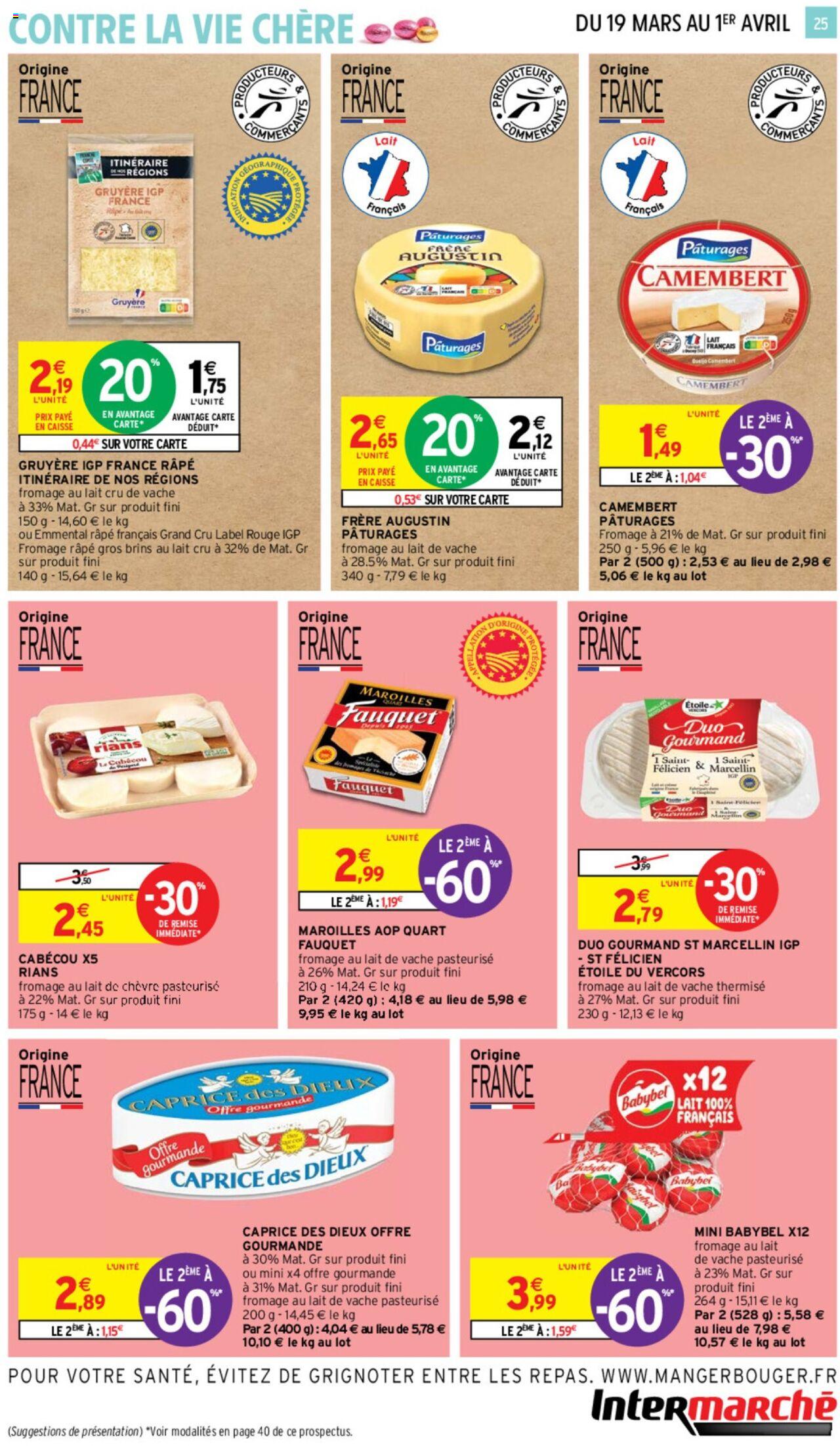 Catalogue Intermarché 19 Mar – 1 Avr 2024 Page 25