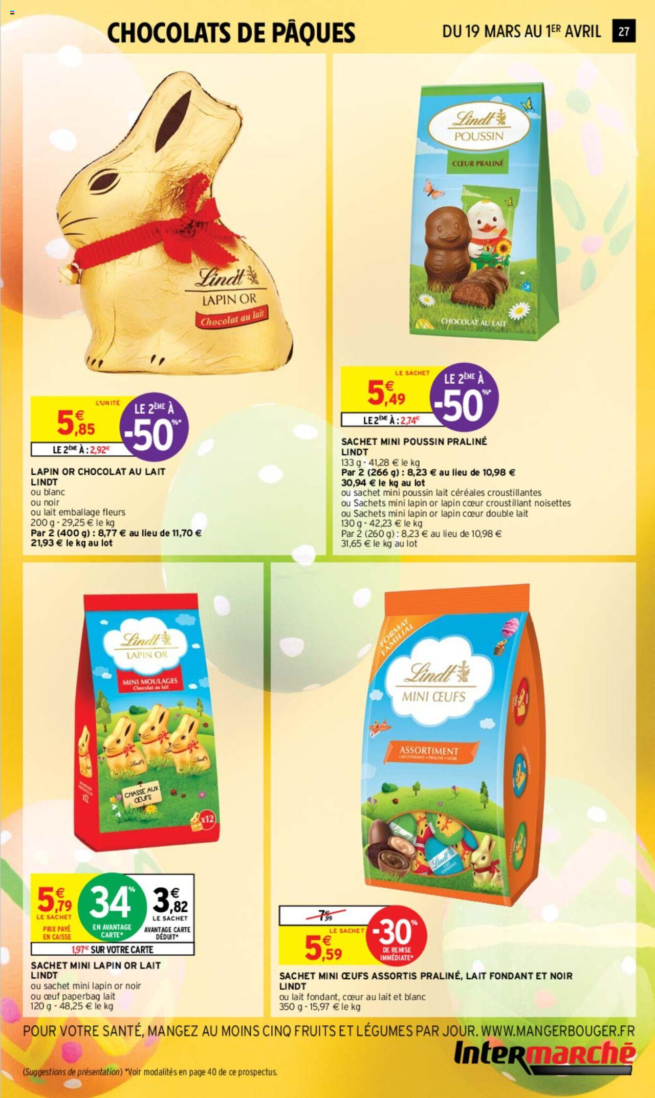 Catalogue Intermarché 19 Mar – 1 Avr 2024 Page 27