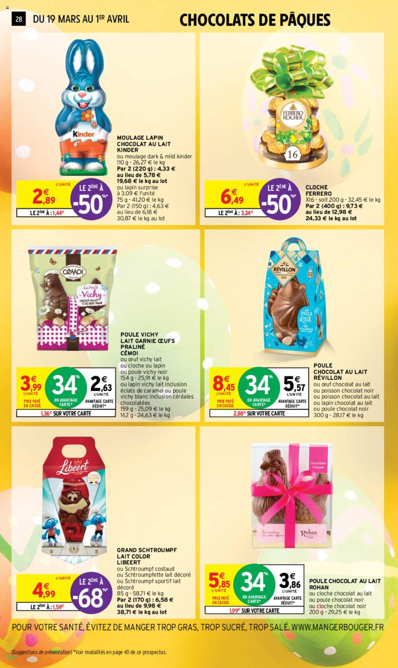 Catalogue Intermarché 19 Mar – 1 Avr 2024 Page 28