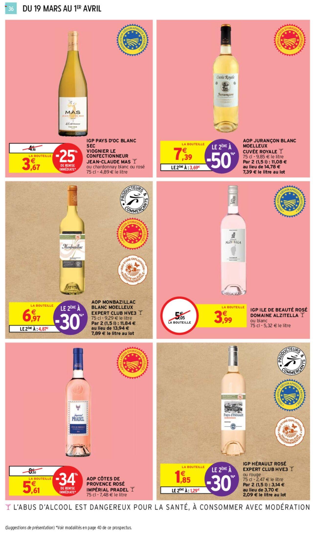 Catalogue Intermarché 19 Mar – 1 Avr 2024 Page 36