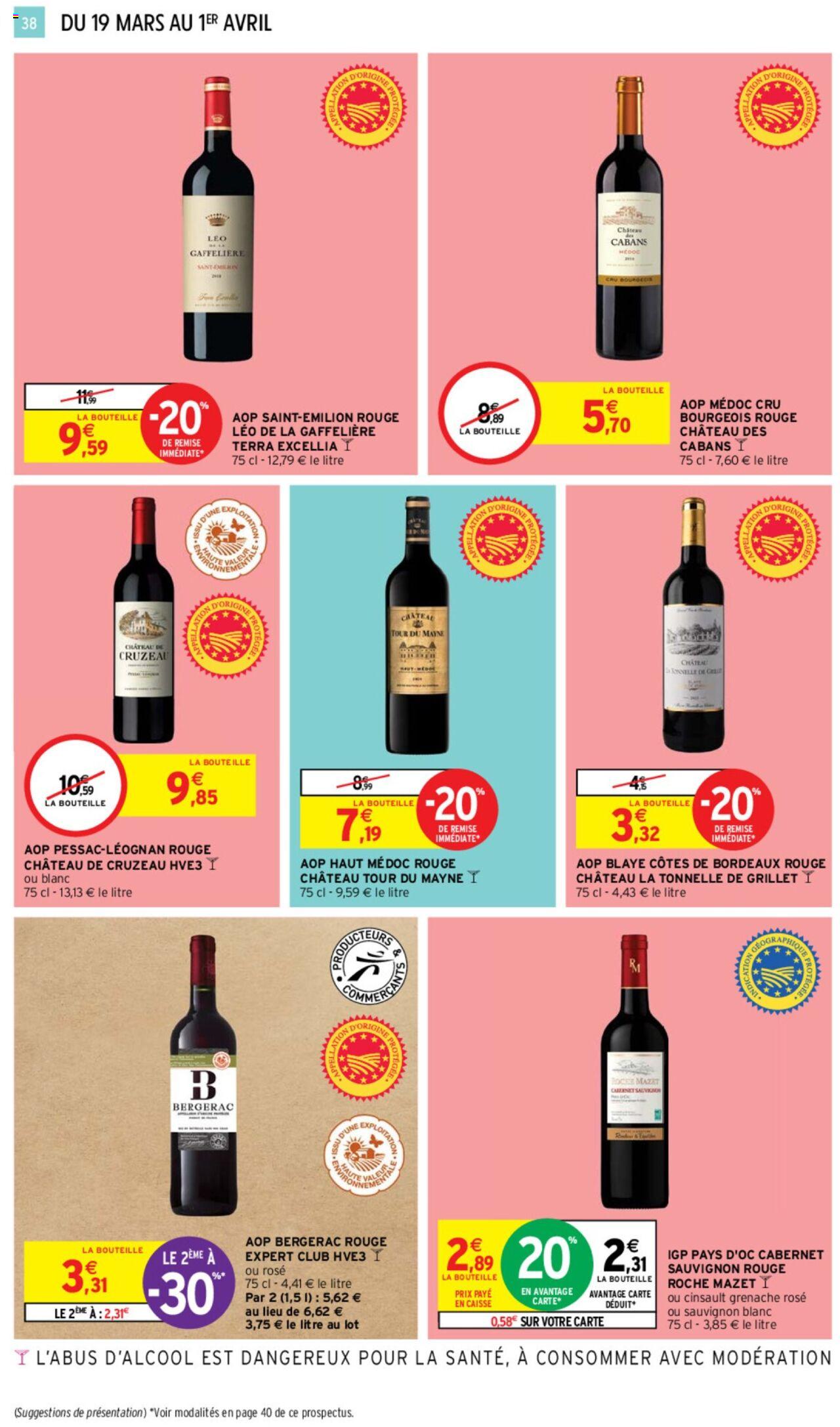 Catalogue Intermarché 19 Mar – 1 Avr 2024 Page 38