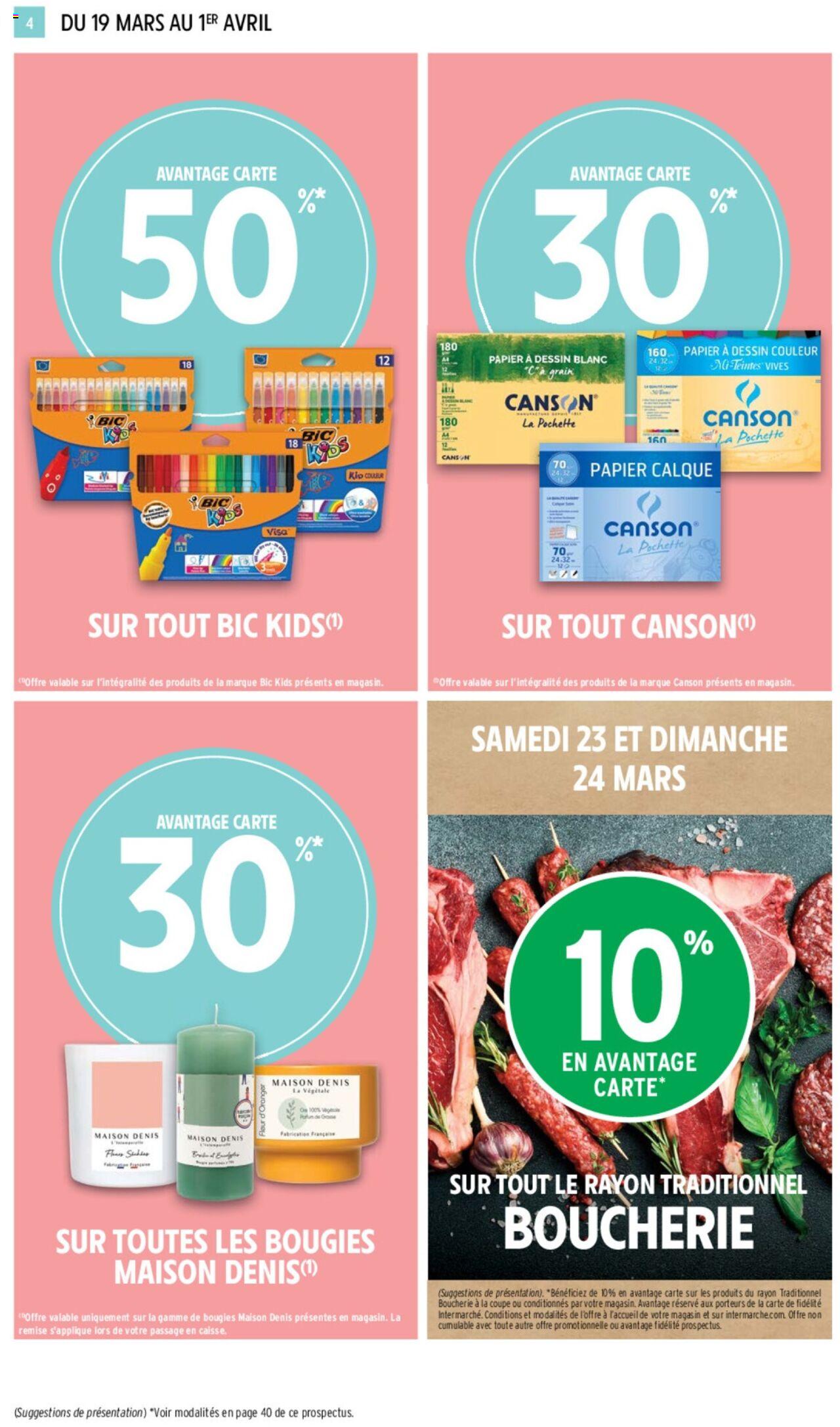 Catalogue Intermarché 19 Mar – 1 Avr 2024 Page 4