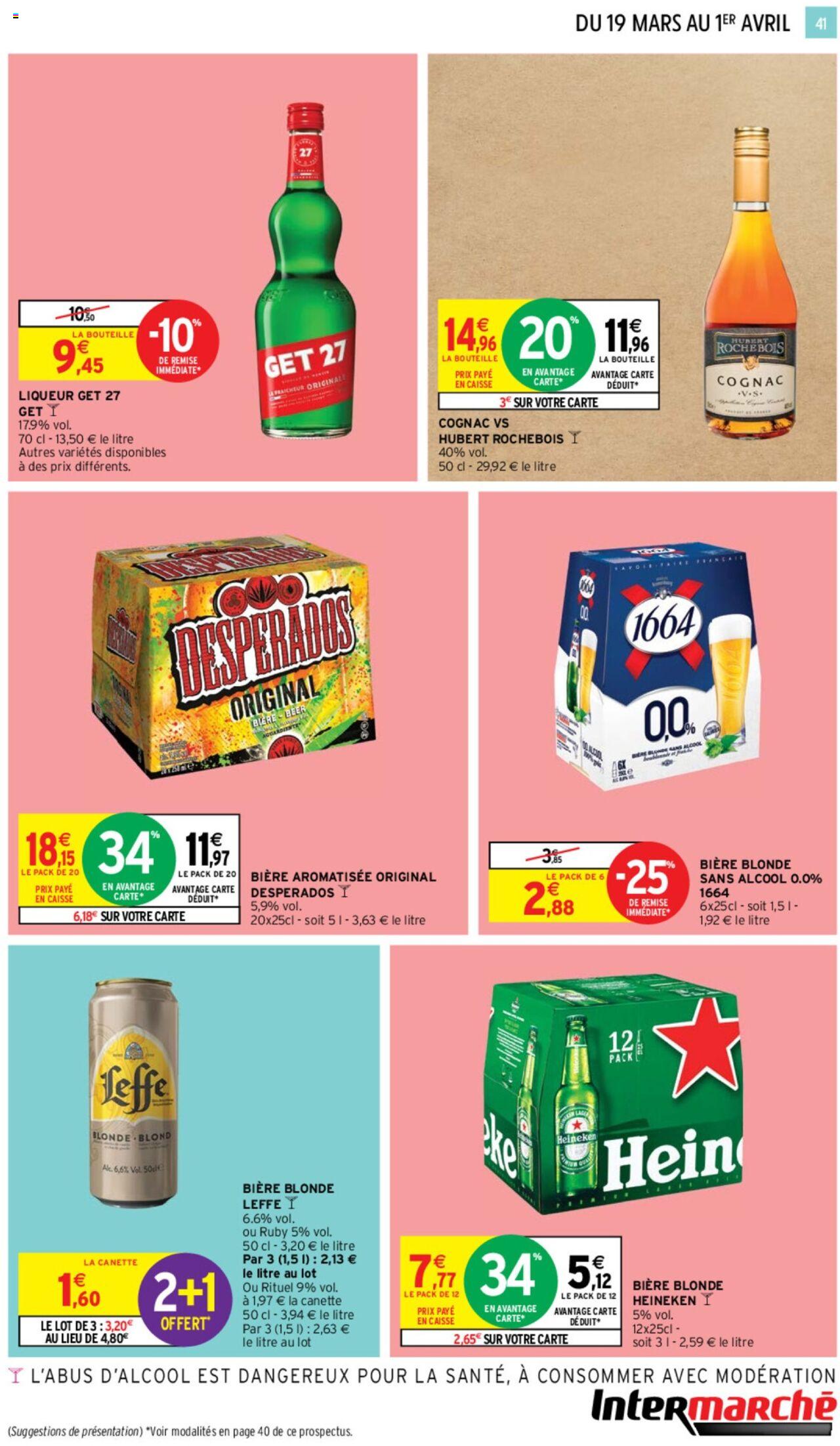 Catalogue Intermarché 19 Mar – 1 Avr 2024 Page 41