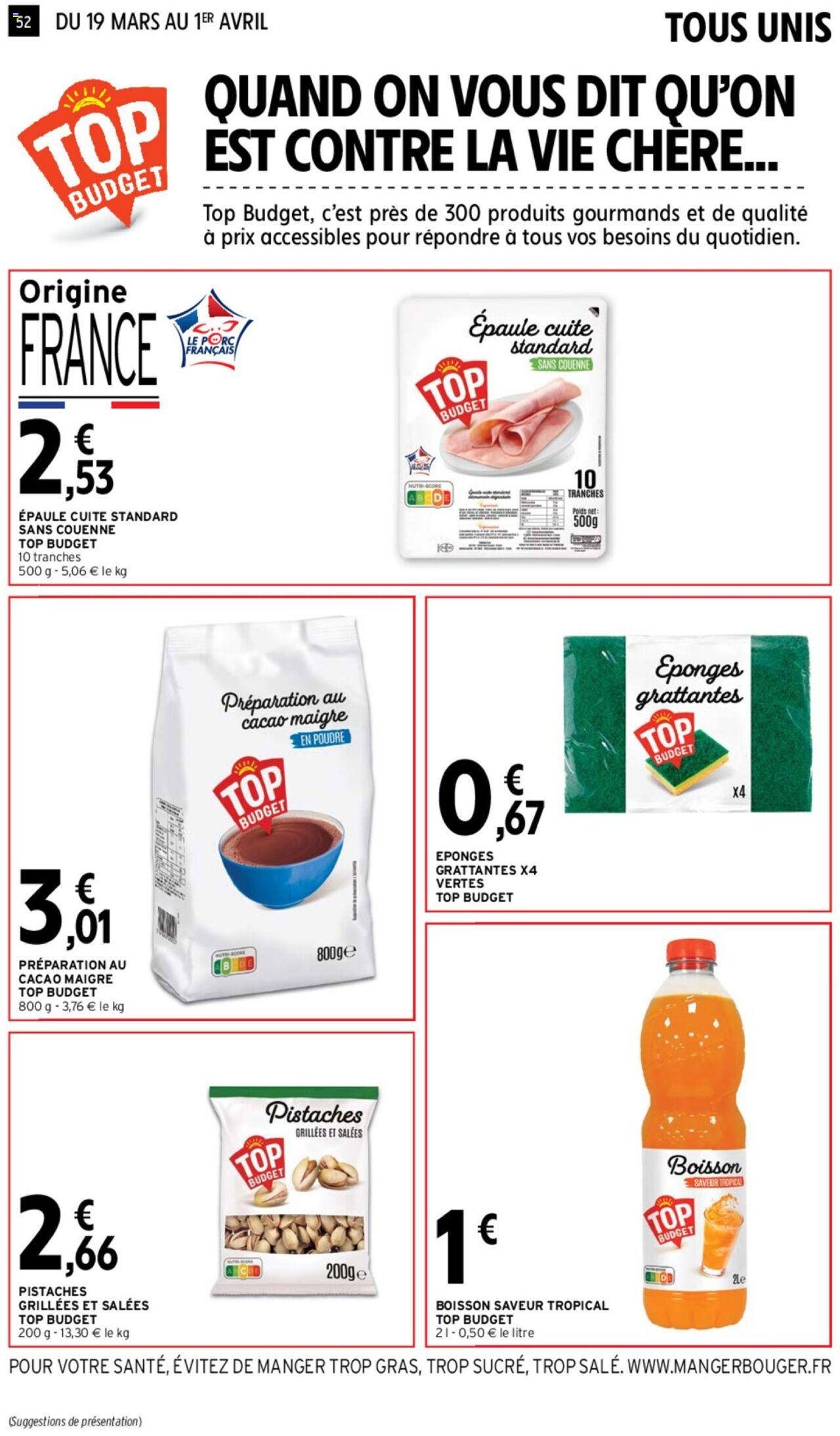 Catalogue Intermarché 19 Mar – 1 Avr 2024 Page 44