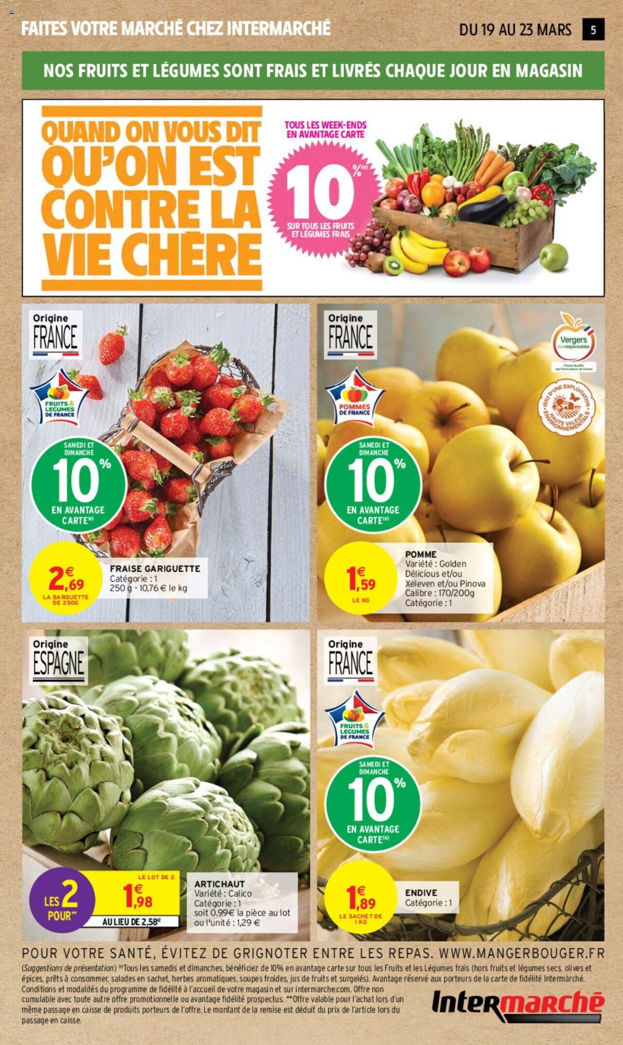 Catalogue Intermarché 19 Mar – 1 Avr 2024 Page 5