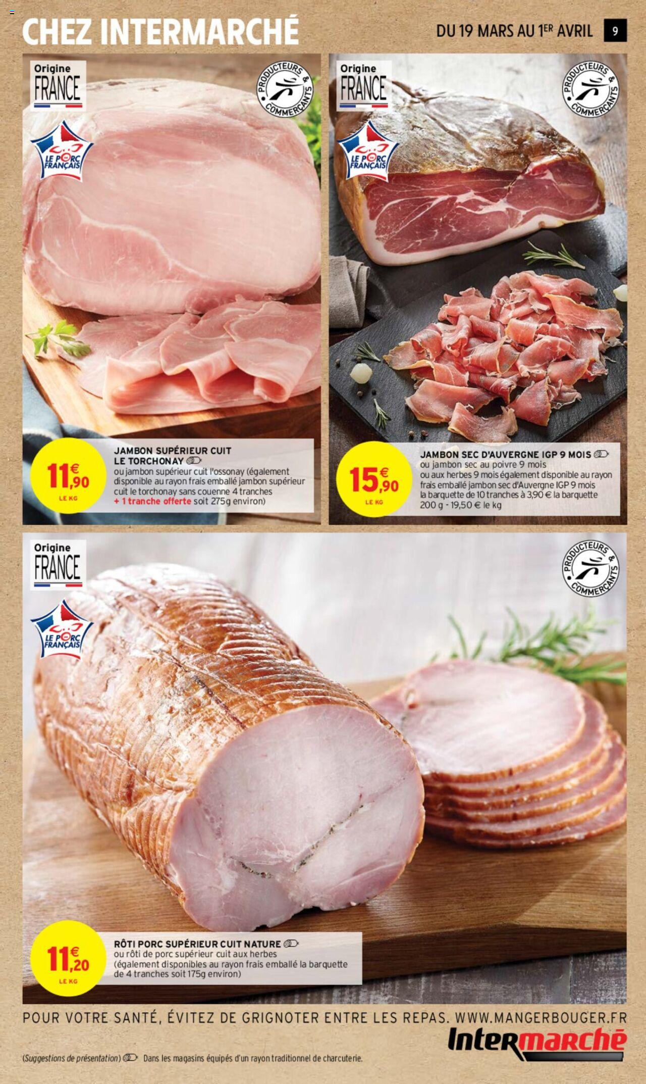 Catalogue Intermarché 19 Mar – 1 Avr 2024 Page 9