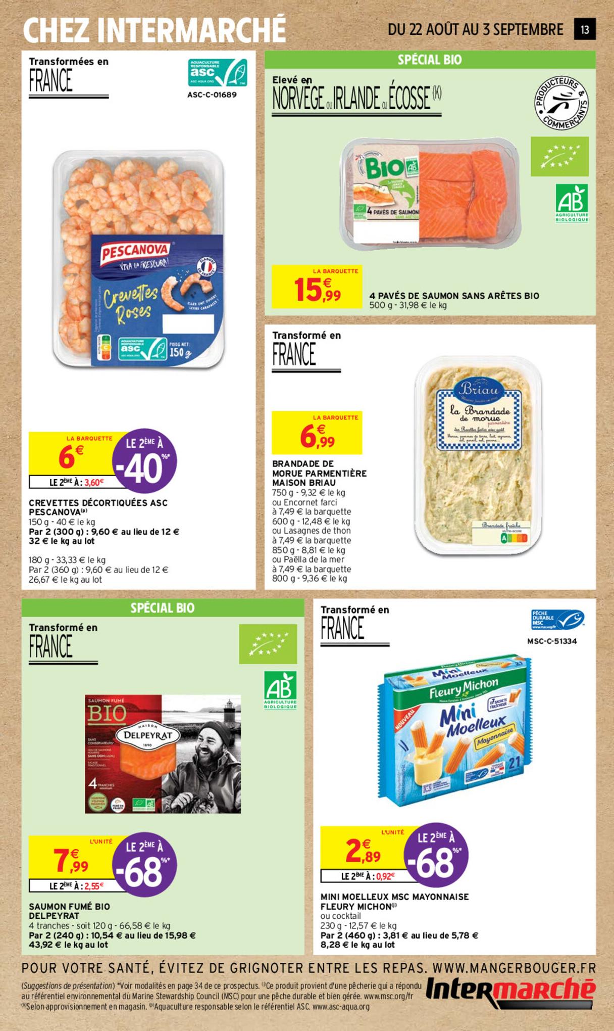 Catalogue Intermarché 22 Août – 3 Septembre 2023 Page 13