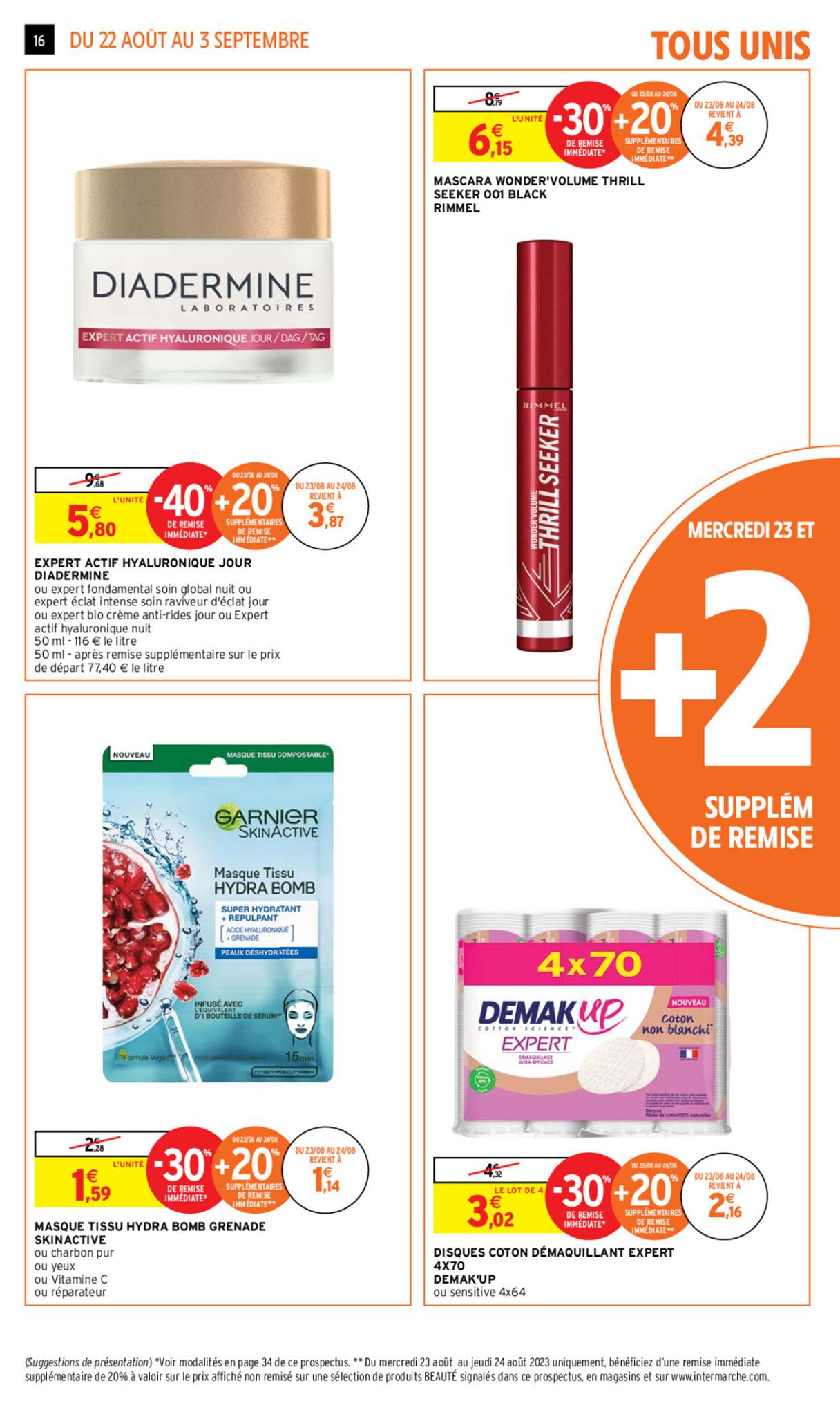 Catalogue Intermarché 22 Août – 3 Septembre 2023 Page 16
