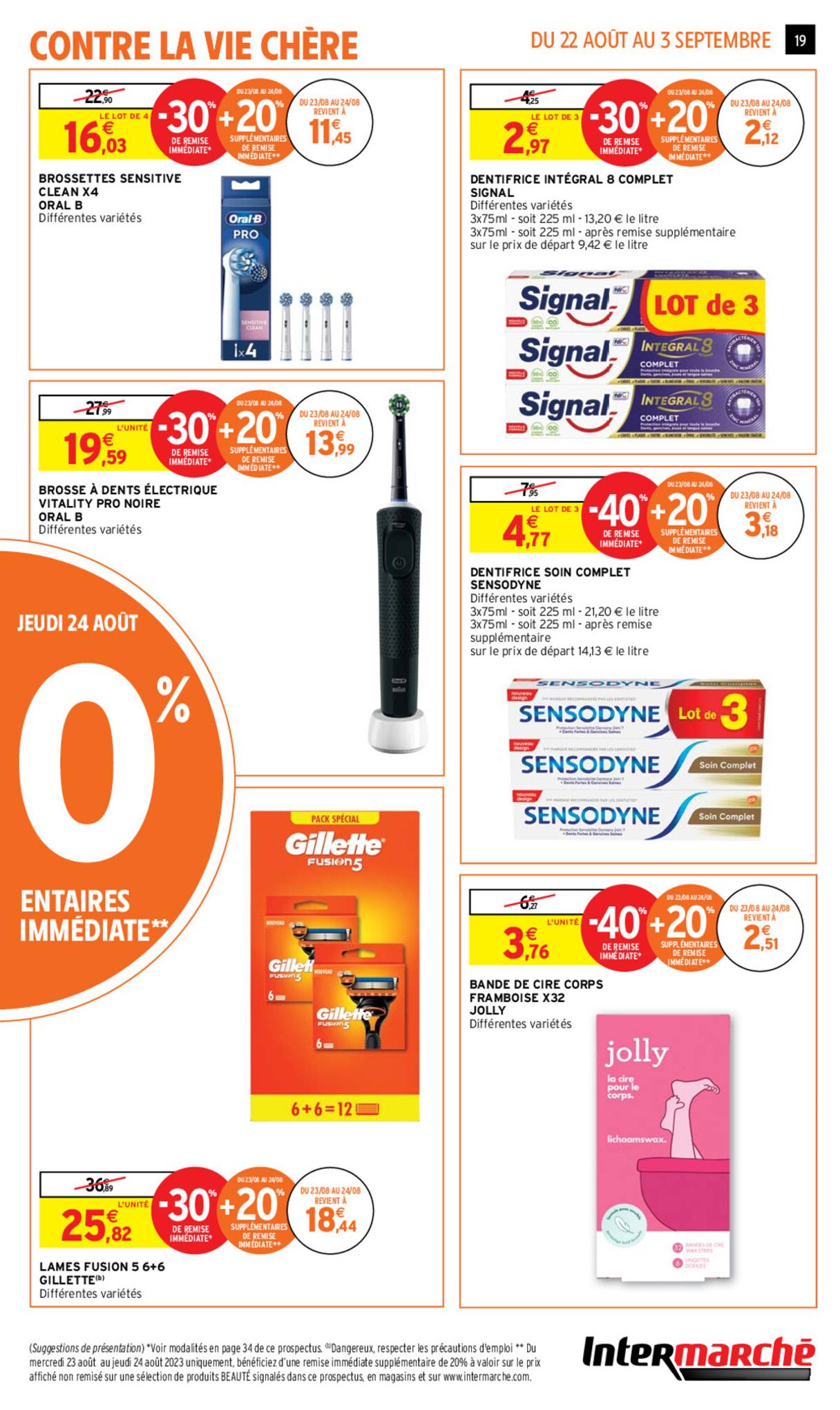 Catalogue Intermarché 22 Août – 3 Septembre 2023 Page 19
