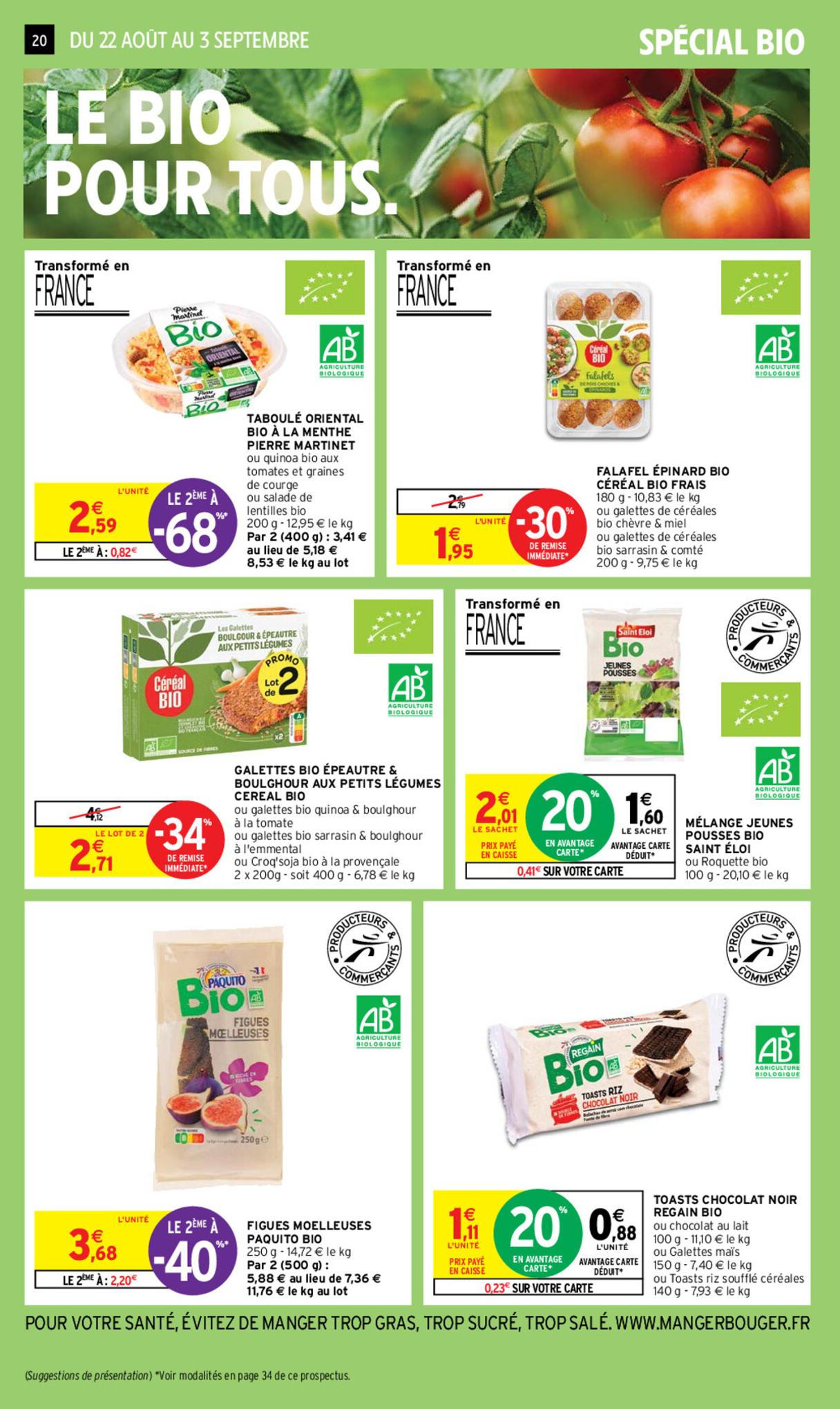 Catalogue Intermarché 22 Août – 3 Septembre 2023 Page 20
