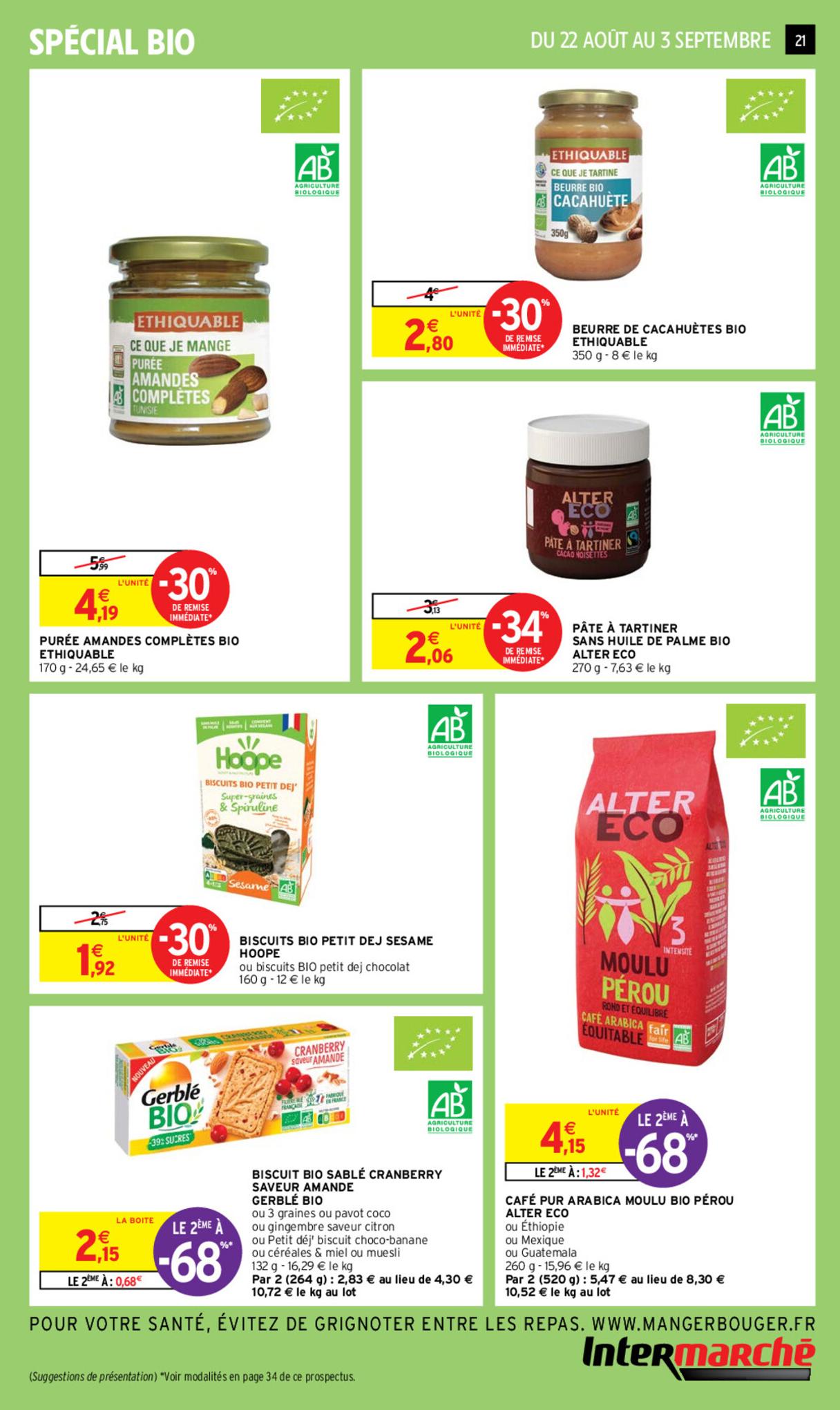 Catalogue Intermarché 22 Août – 3 Septembre 2023 Page 21