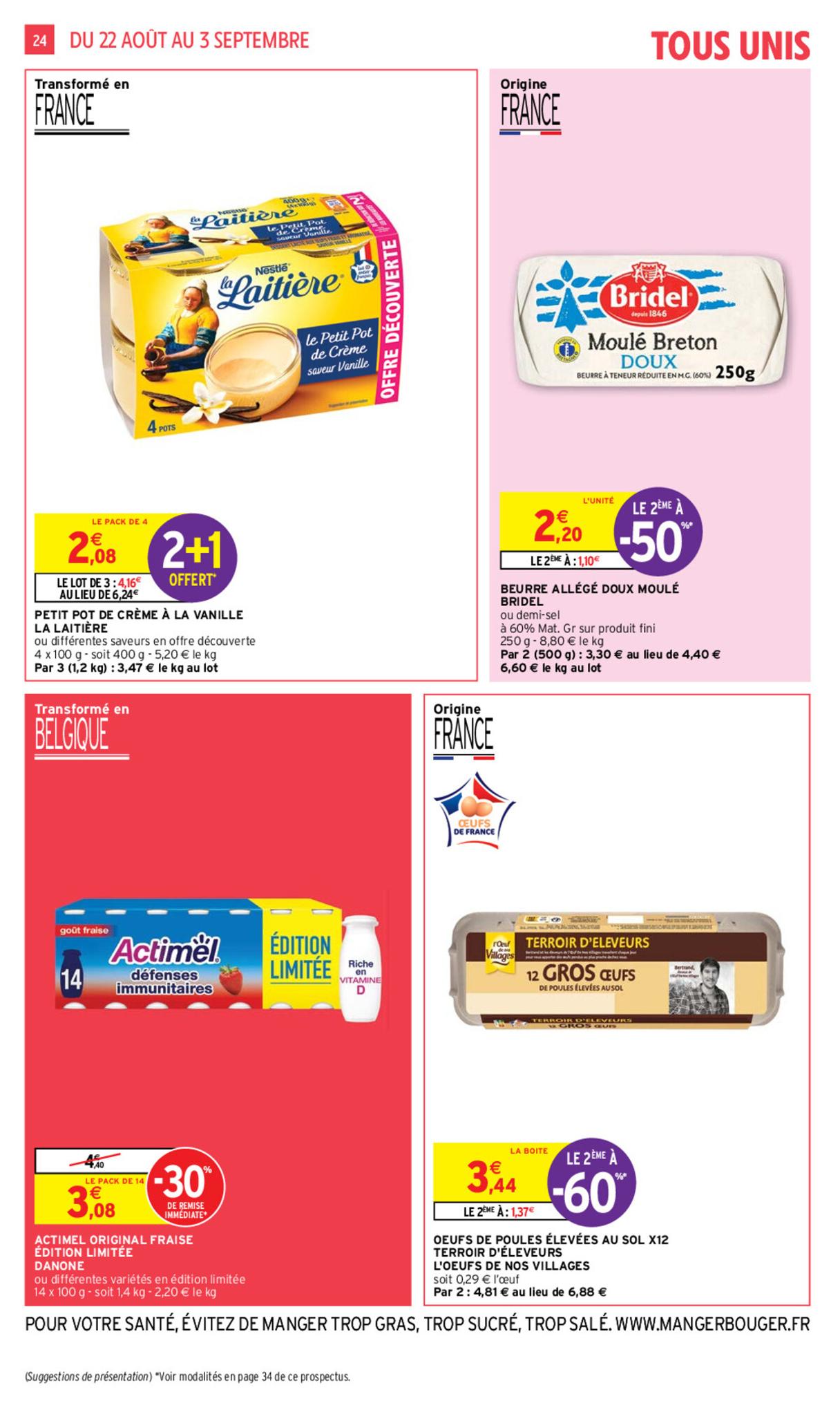 Catalogue Intermarché 22 Août – 3 Septembre 2023 Page 24