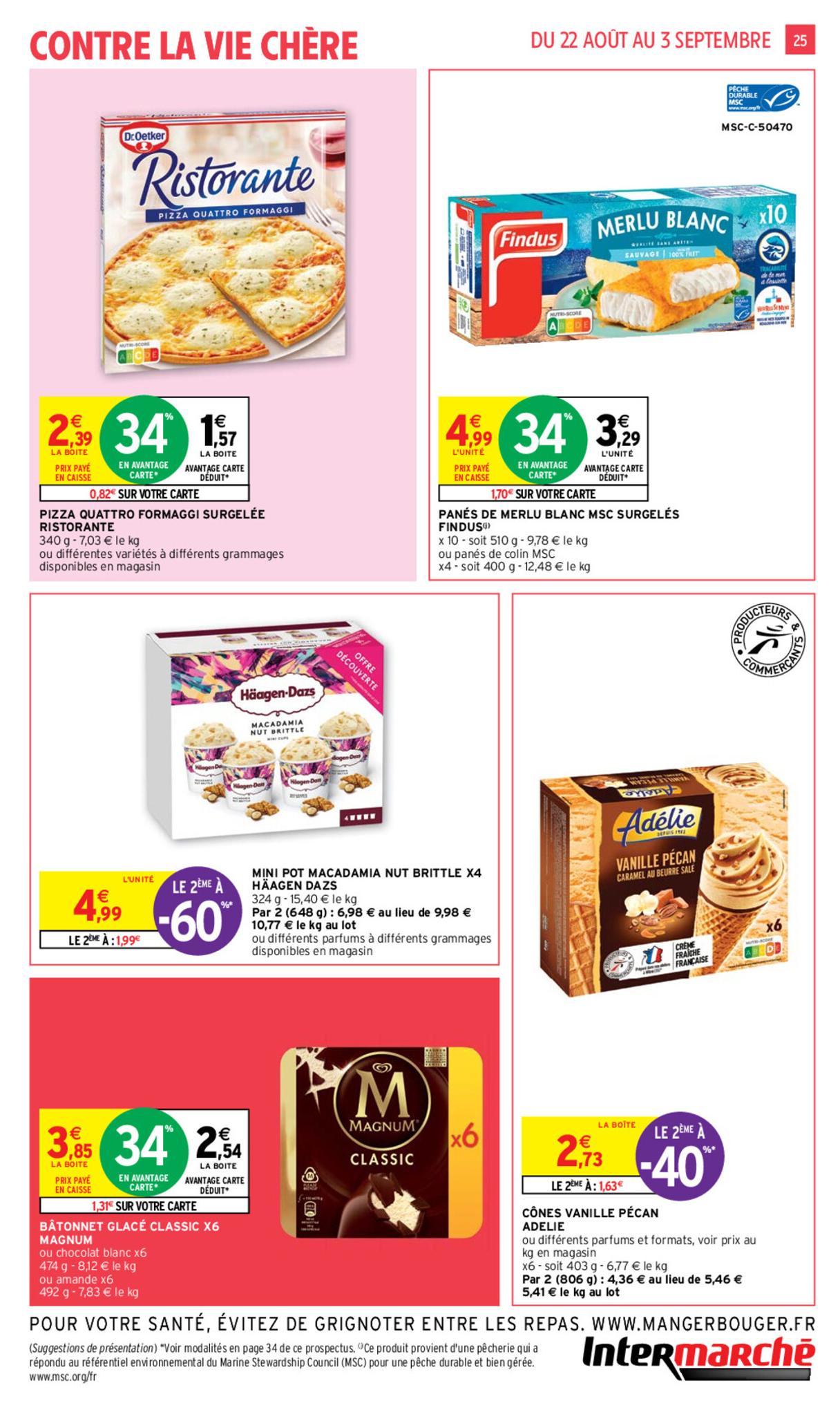 Catalogue Intermarché 22 Août – 3 Septembre 2023 Page 25