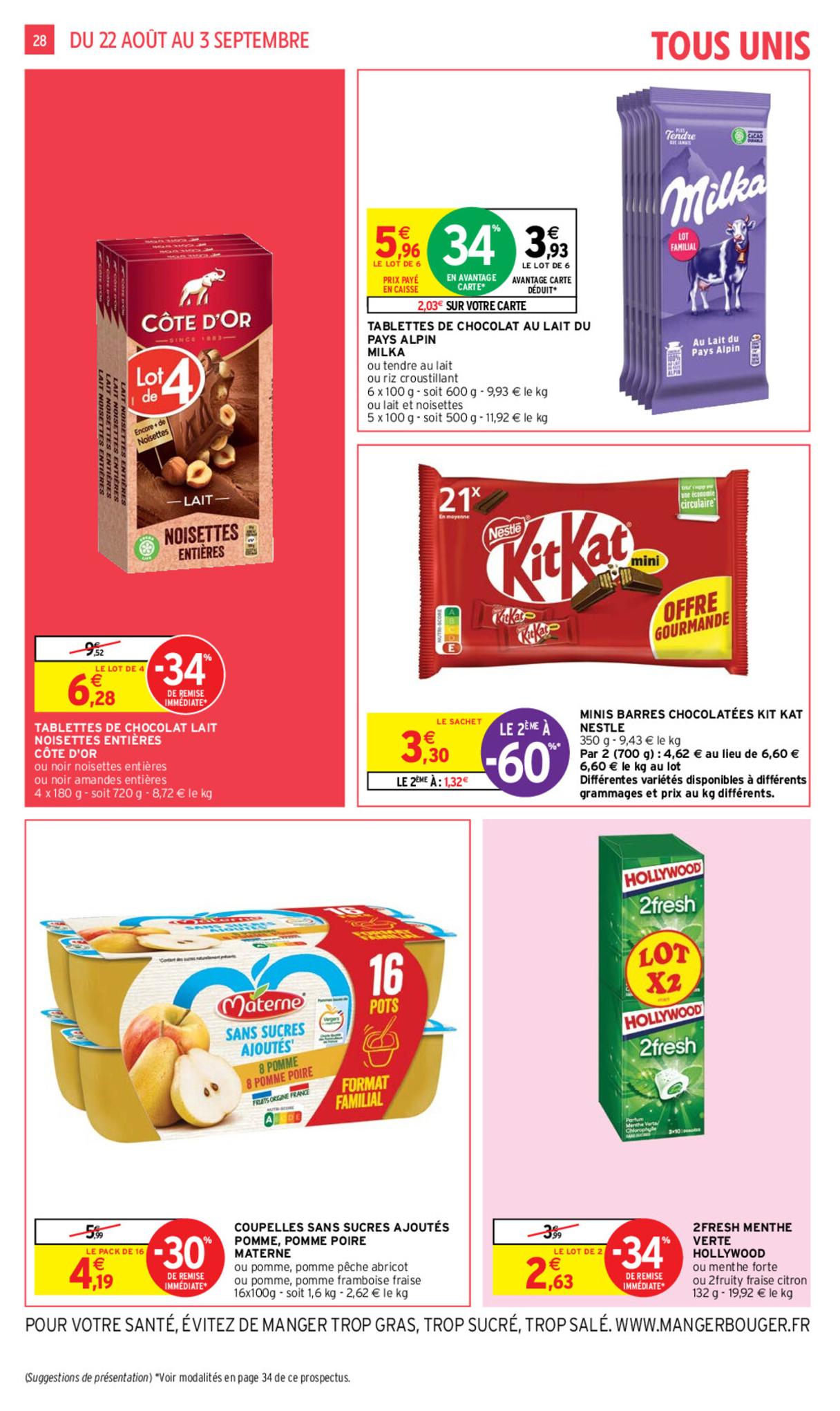 Catalogue Intermarché 22 Août – 3 Septembre 2023 Page 28