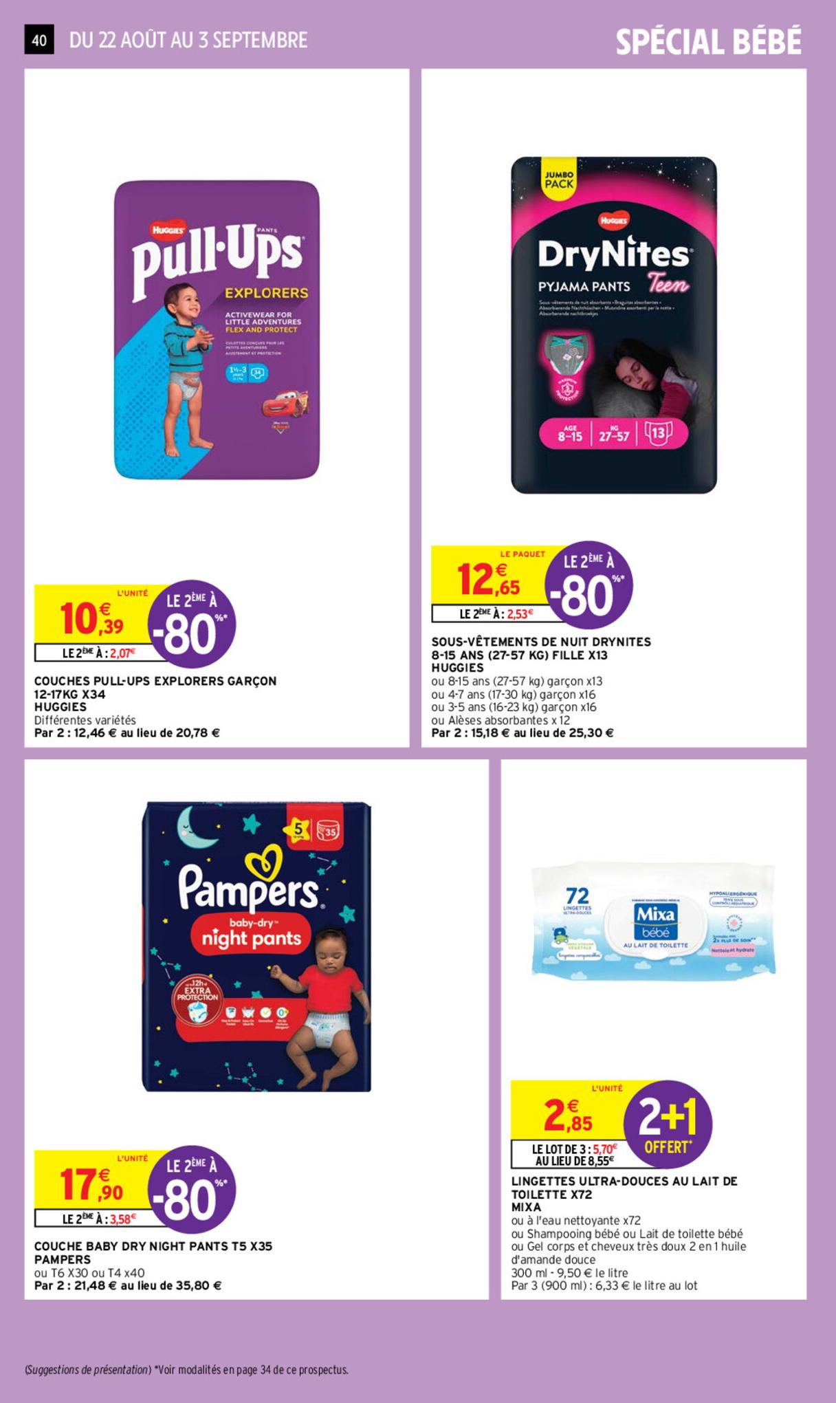 Catalogue Intermarché 22 Août – 3 Septembre 2023 Page 40