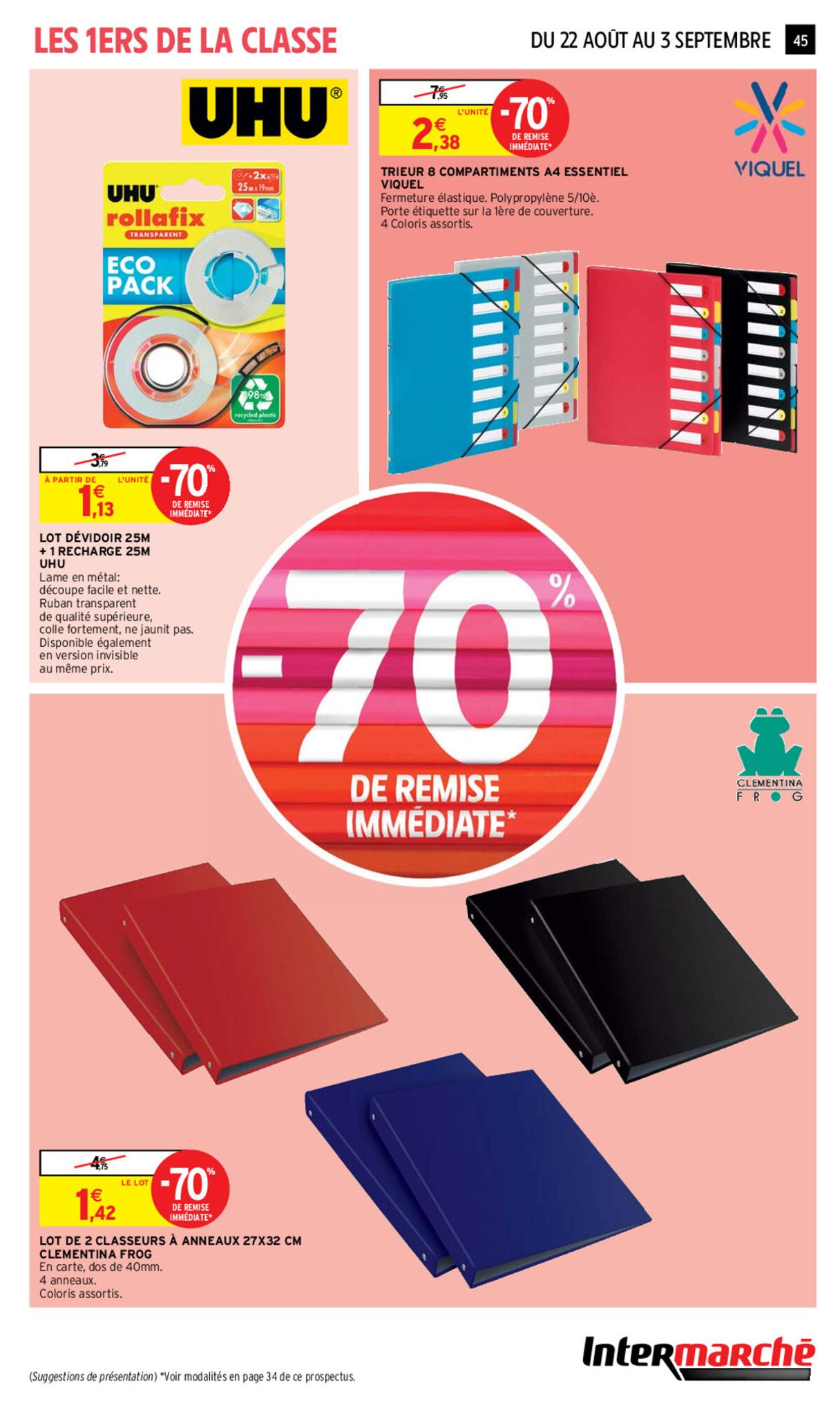 Catalogue Intermarché 22 Août – 3 Septembre 2023 Page 45