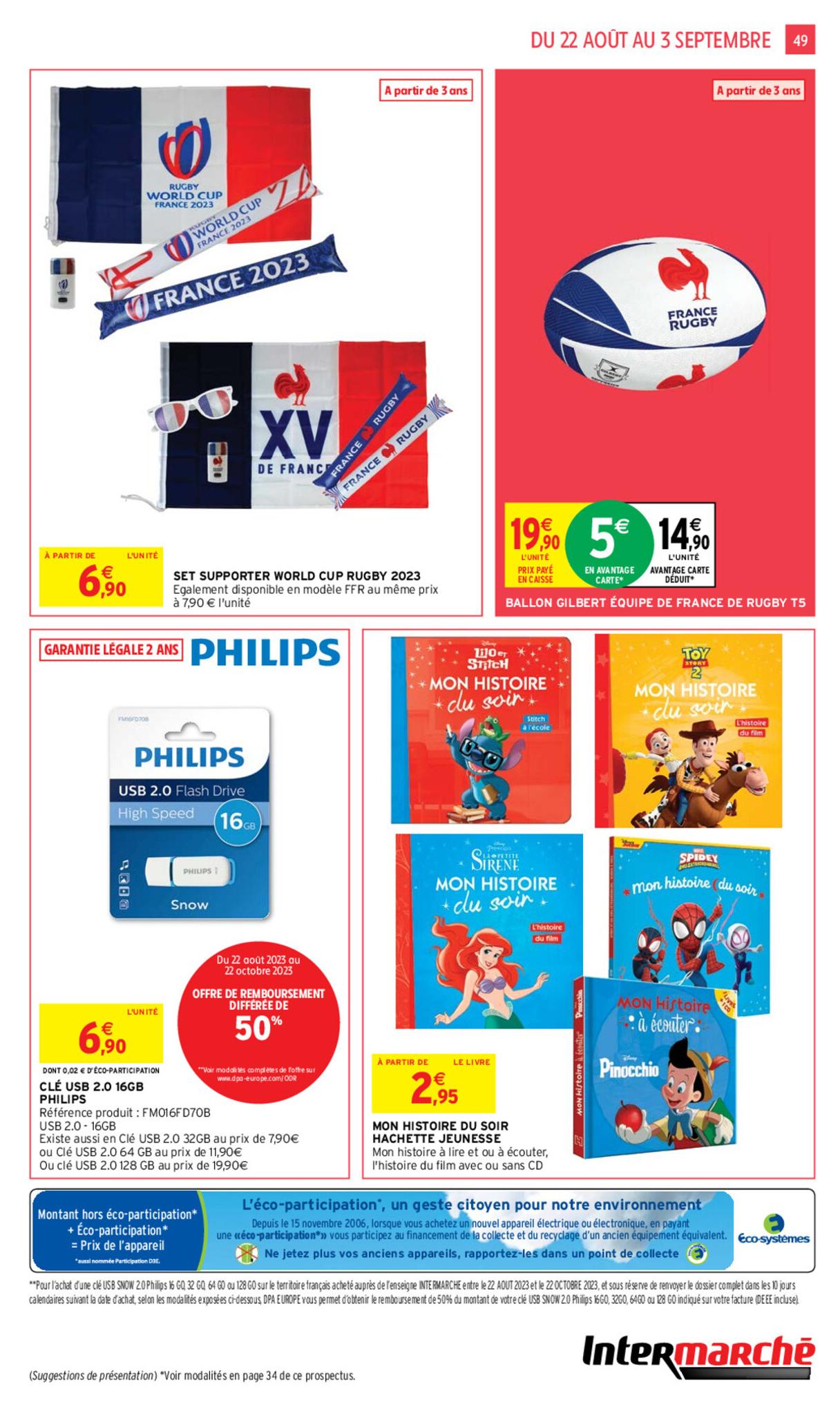 Catalogue Intermarché 22 Août – 3 Septembre 2023 Page 49