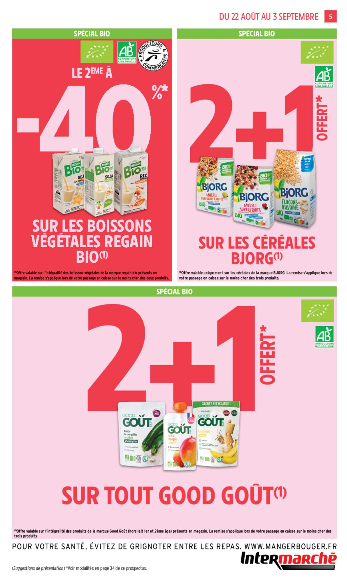 Catalogue Intermarché 22 Août – 3 Septembre 2023 Page 5