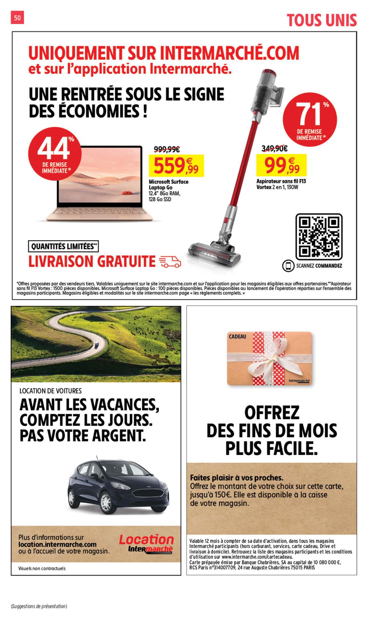 Catalogue Intermarché 22 Août – 3 Septembre 2023 Page 50