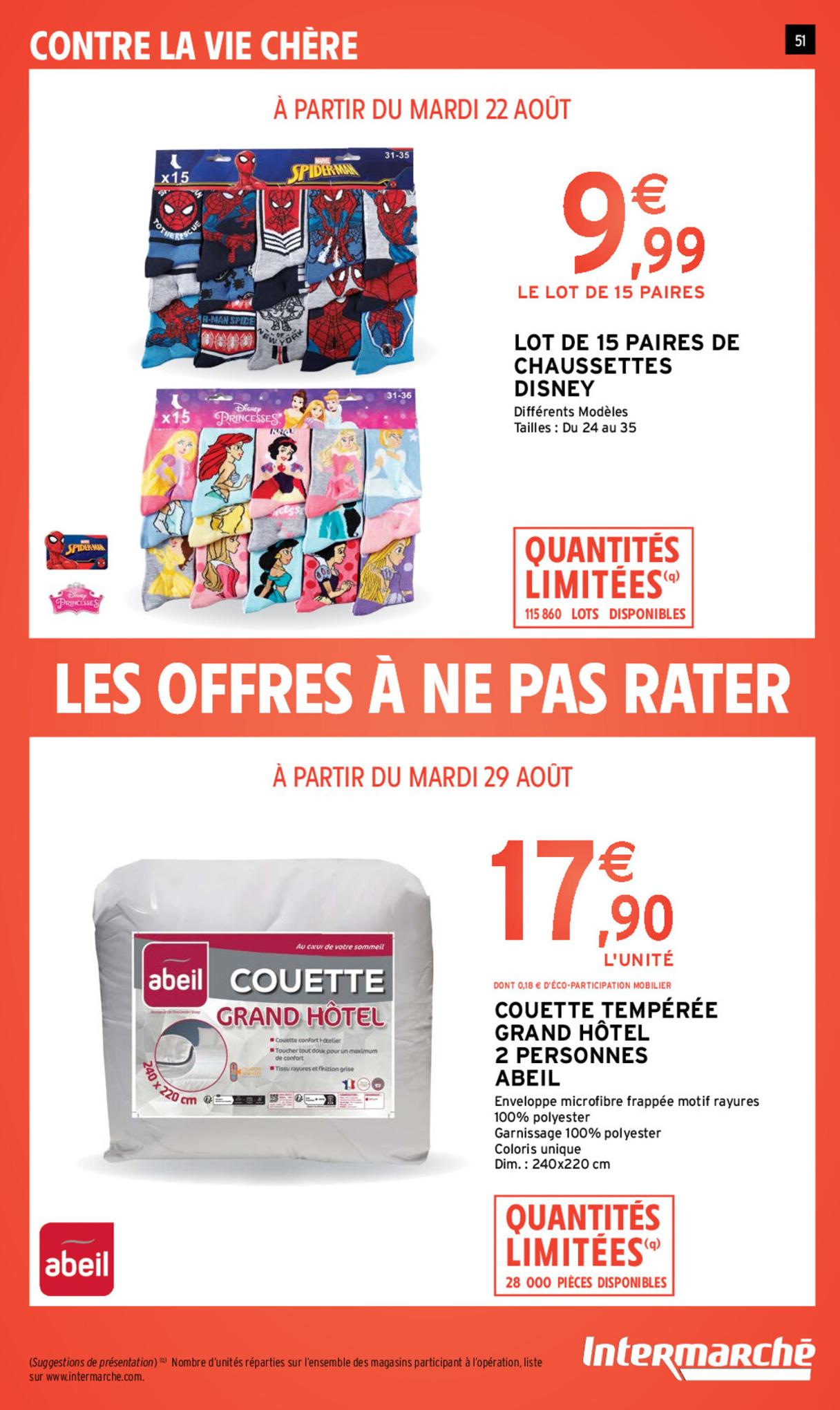 Catalogue Intermarché 22 Août – 3 Septembre 2023 Page 51