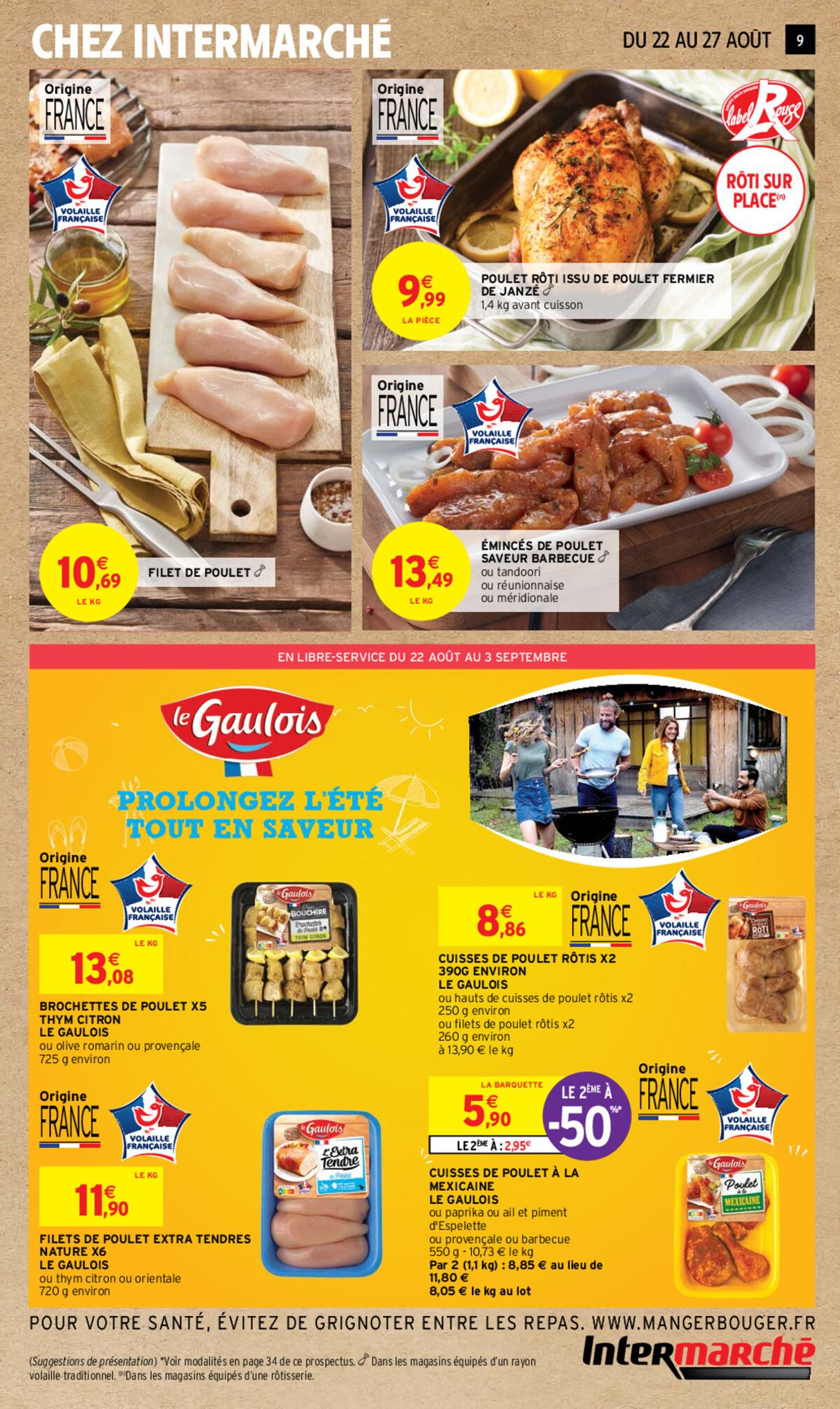 Catalogue Intermarché 22 Août – 3 Septembre 2023 Page 9