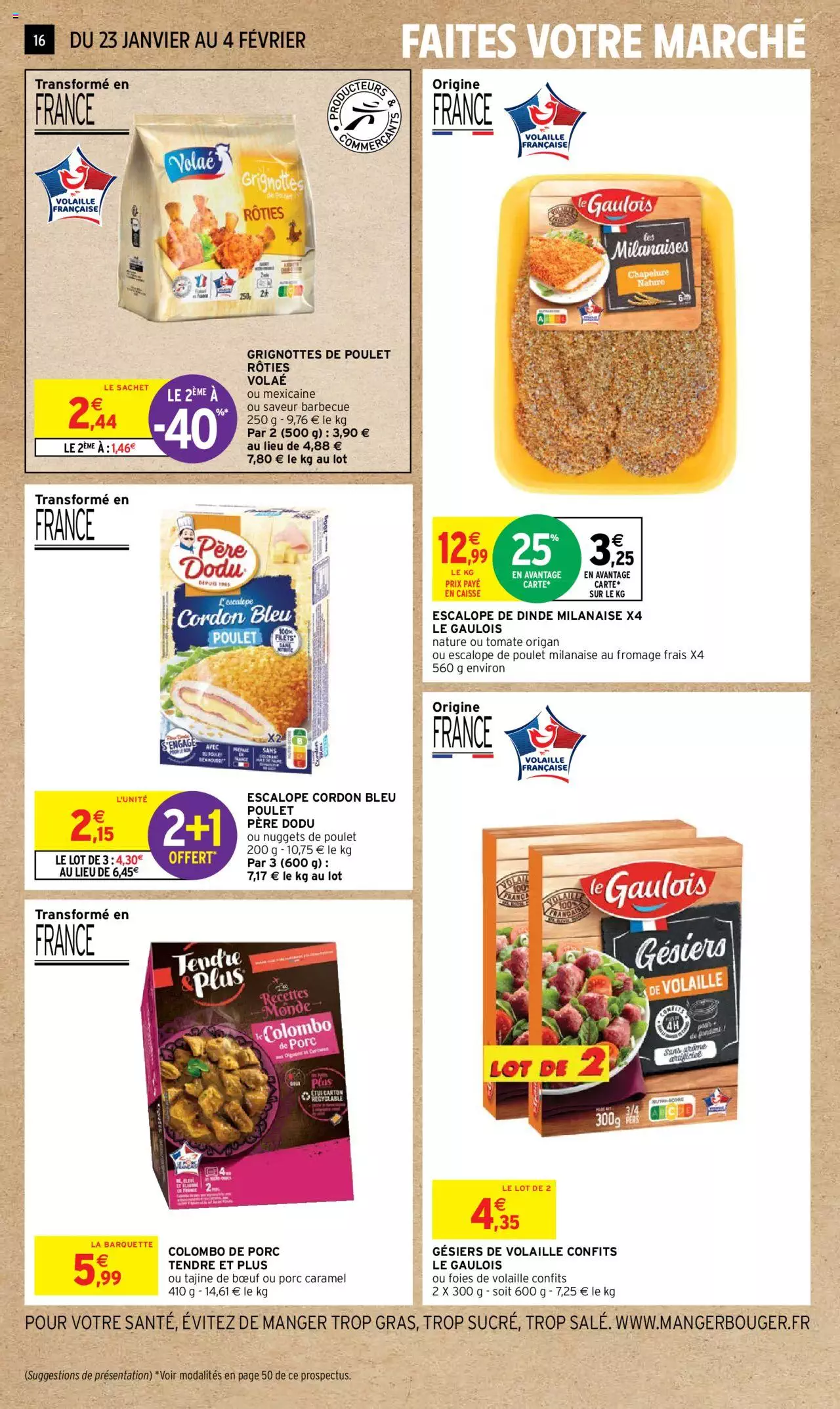 Catalogue Intermarché 23 Jan – 4 Fev 2024 Page 16