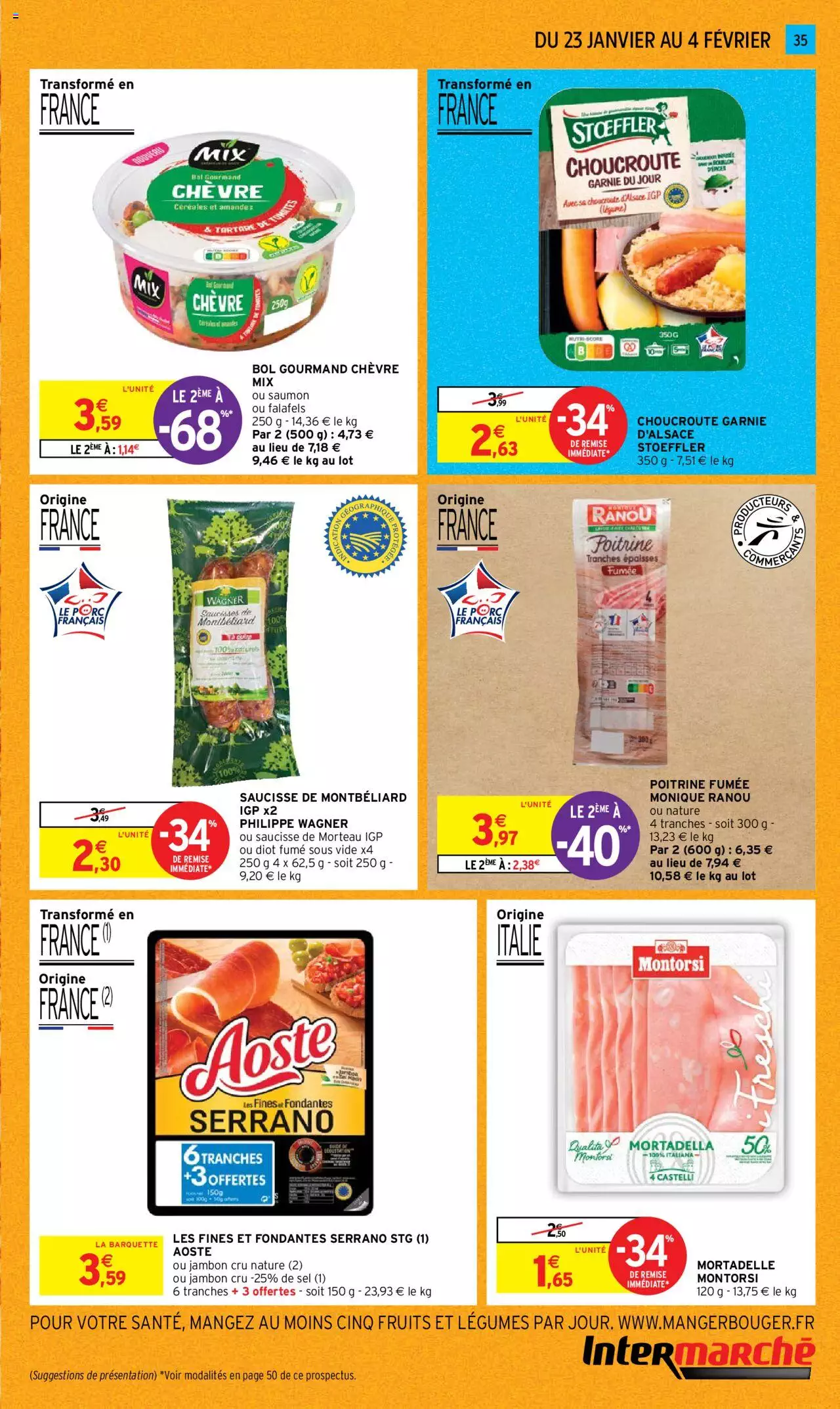 Catalogue Intermarché 23 Jan – 4 Fev 2024 Page 35