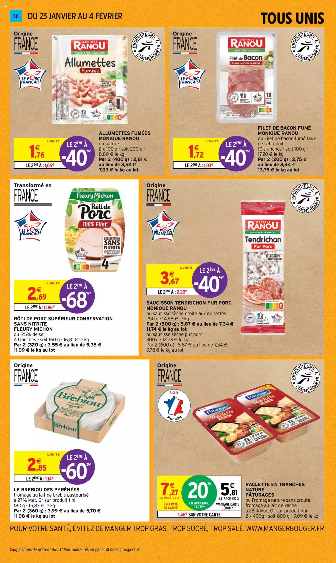 Catalogue Intermarché 23 Jan – 4 Fev 2024 Page 36