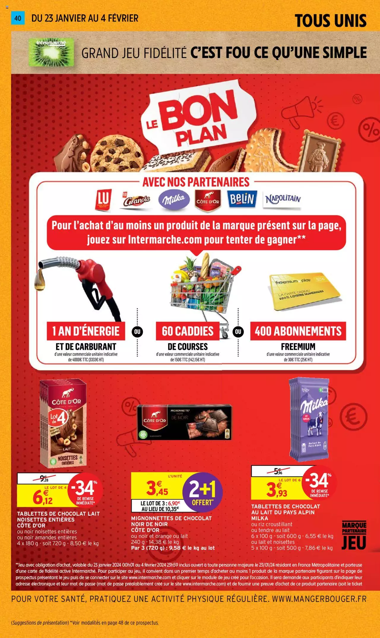 Catalogue Intermarché 23 Jan – 4 Fev 2024 Page 40