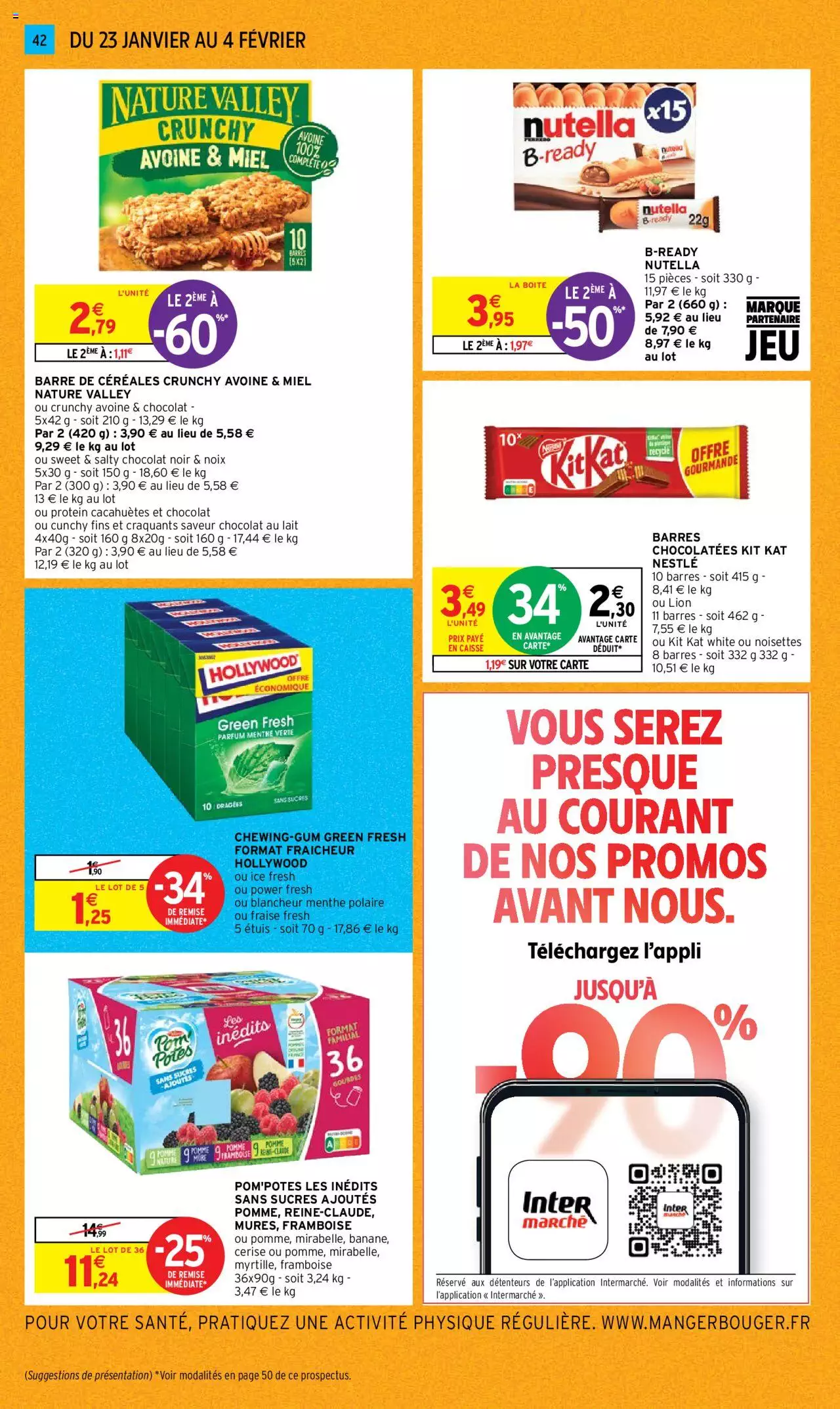 Catalogue Intermarché 23 Jan – 4 Fev 2024 Page 42