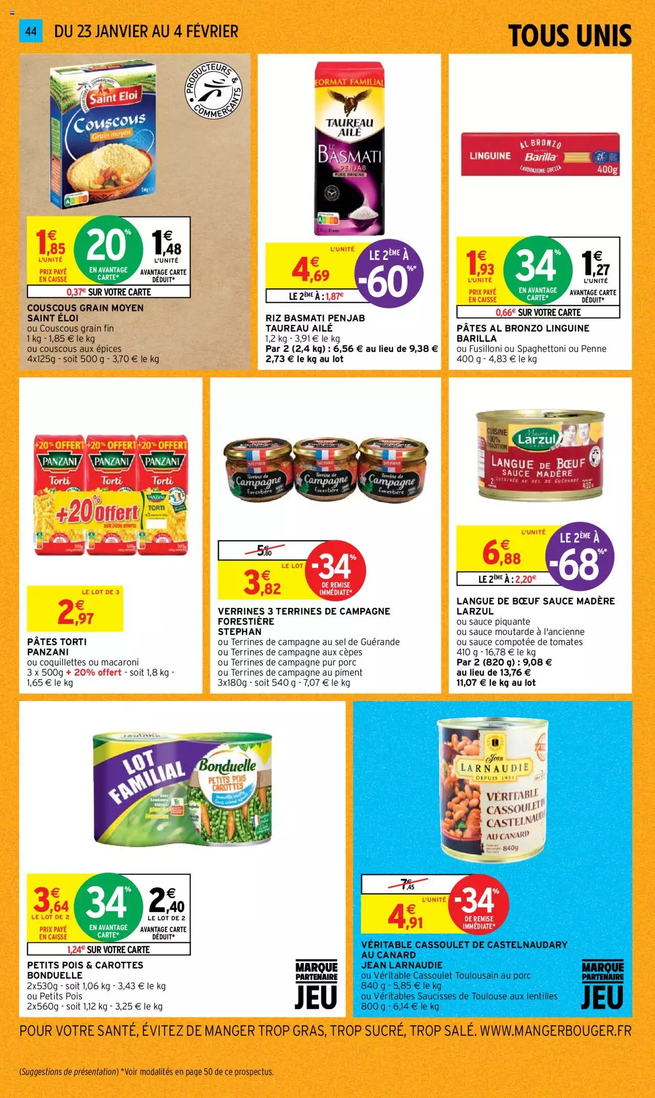 Catalogue Intermarché 23 Jan – 4 Fev 2024 Page 44