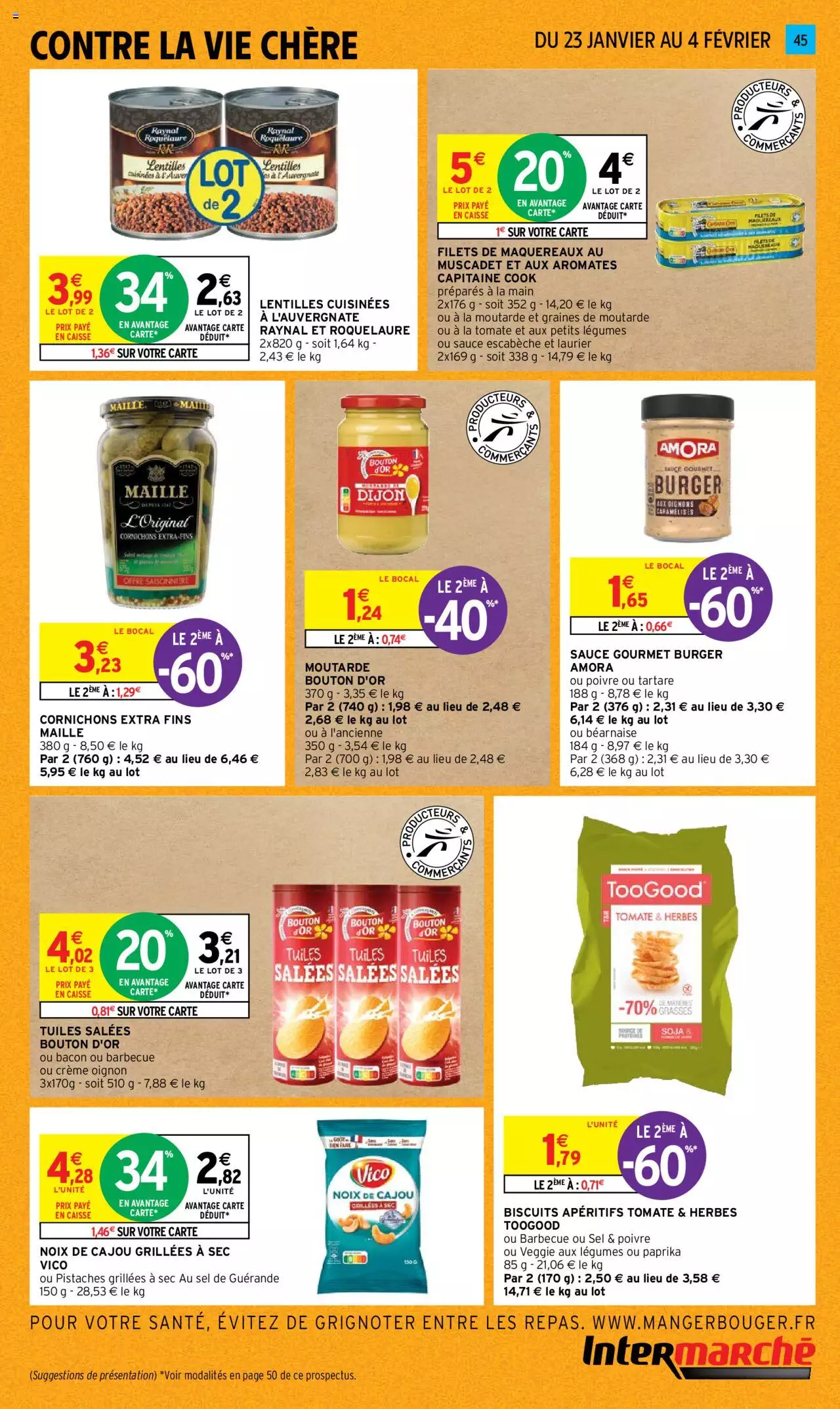 Catalogue Intermarché 23 Jan – 4 Fev 2024 Page 45