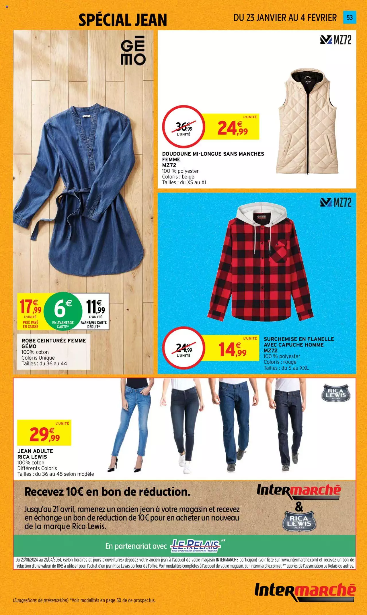 Catalogue Intermarché 23 Jan – 4 Fev 2024 Page 53