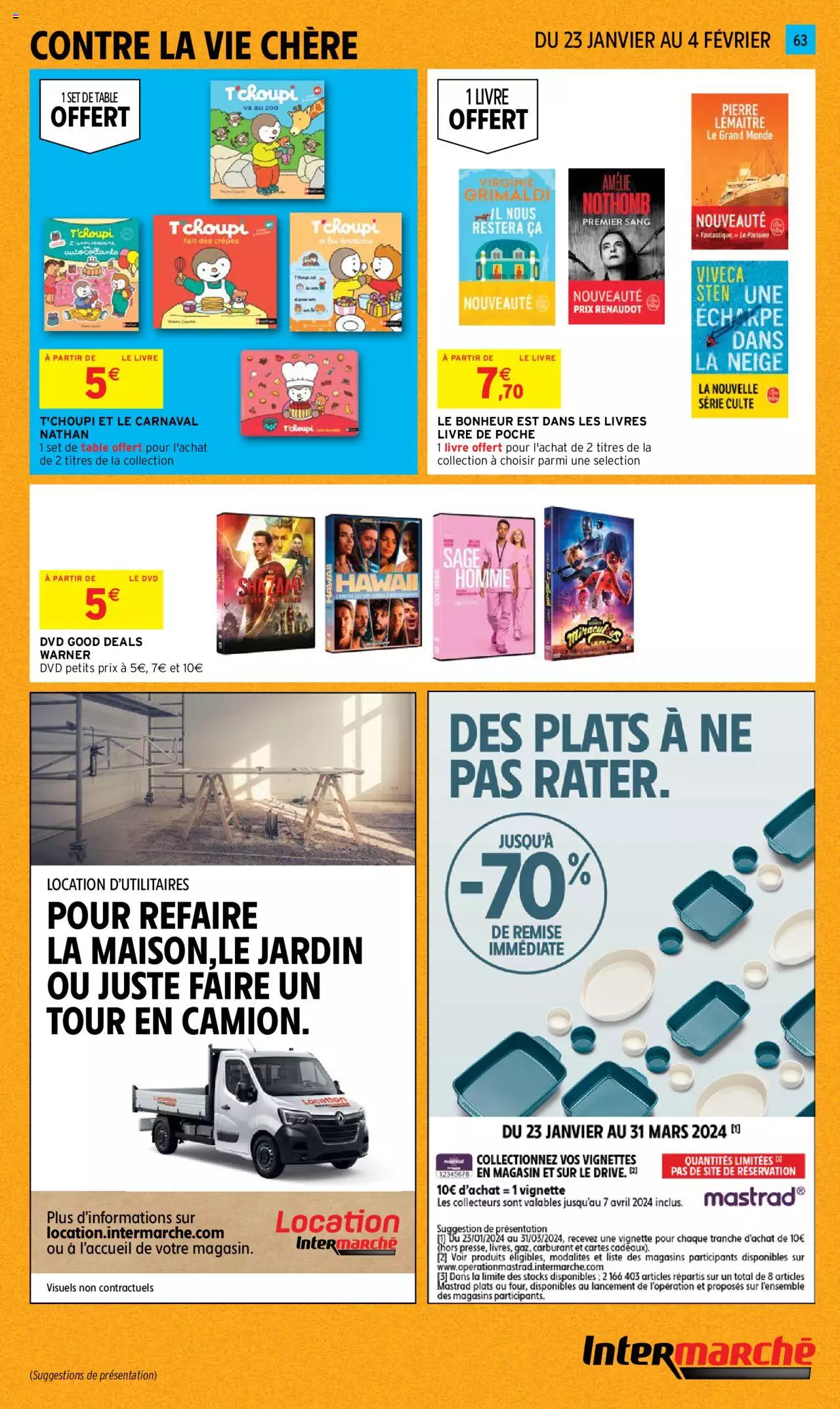Catalogue Intermarché 23 Jan – 4 Fev 2024 Page 63