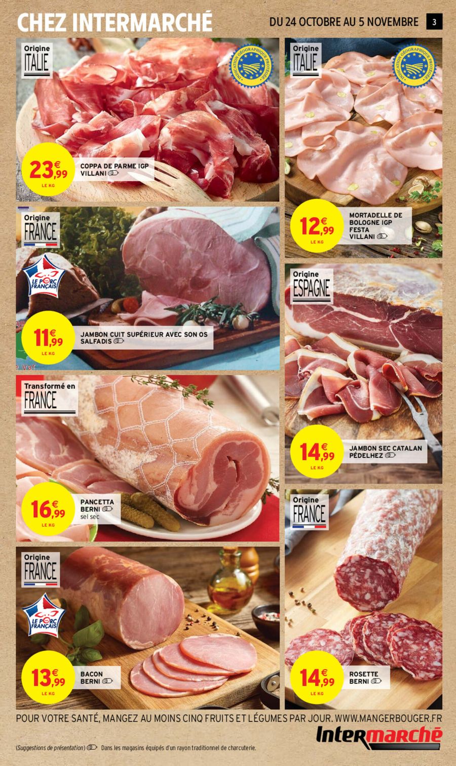 Catalogue Intermarché 24 Octobre – 5 Novembre 2023 Page 3