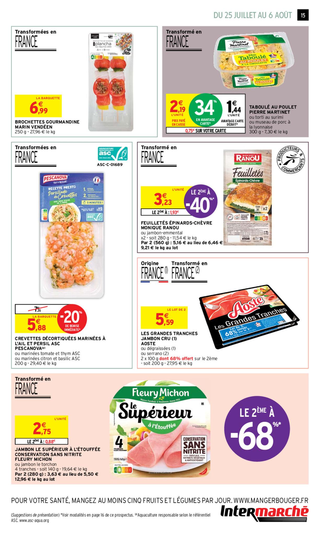 Catalogue Intermarché 25 Juillet – 6 Août 2023 Page 15