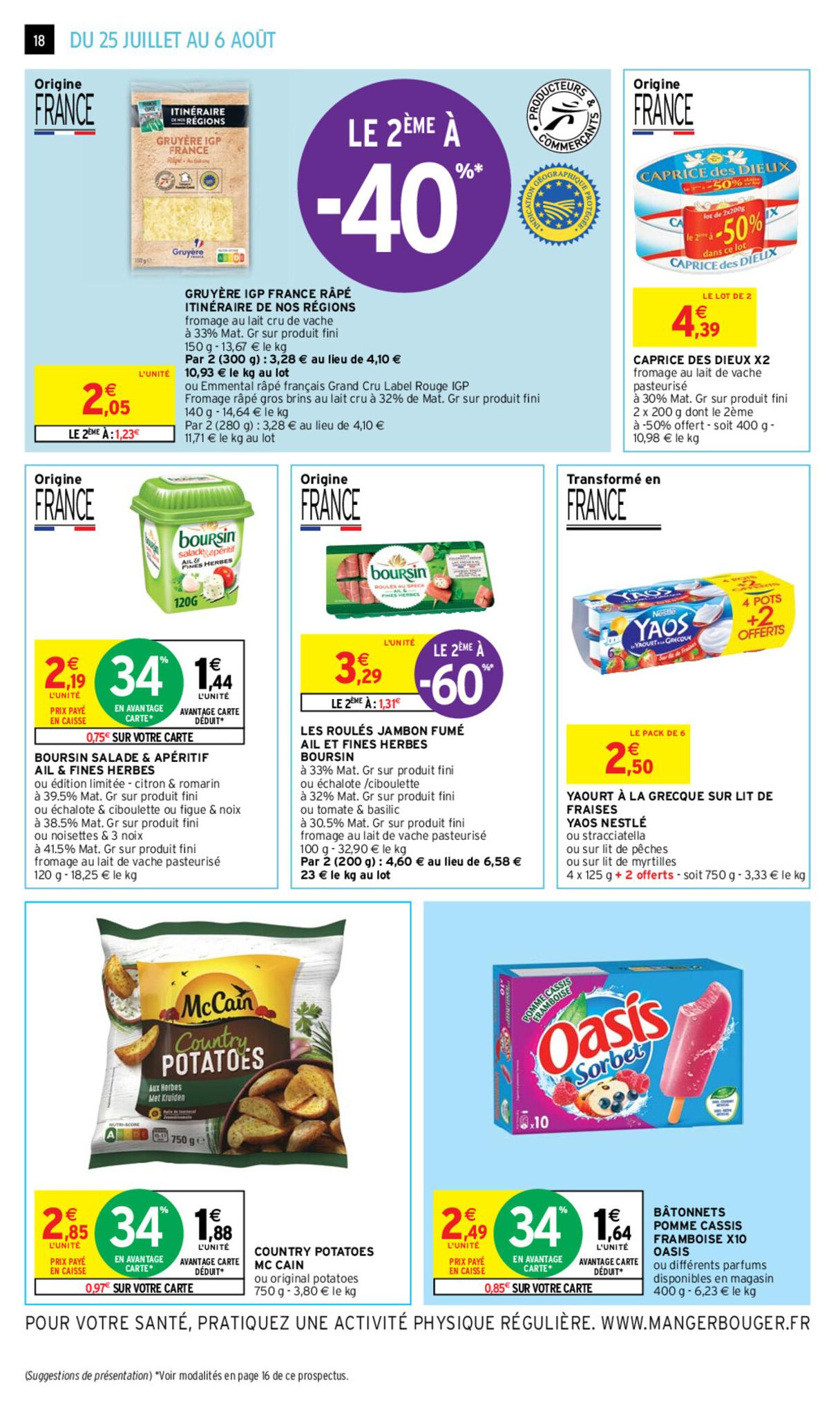 Catalogue Intermarché 25 Juillet – 6 Août 2023 Page 18