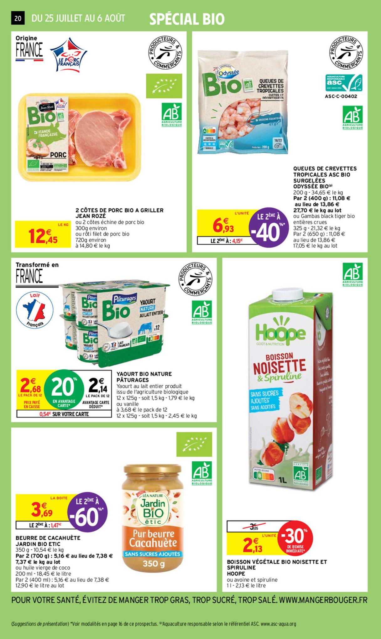 Catalogue Intermarché 25 Juillet – 6 Août 2023 Page 20