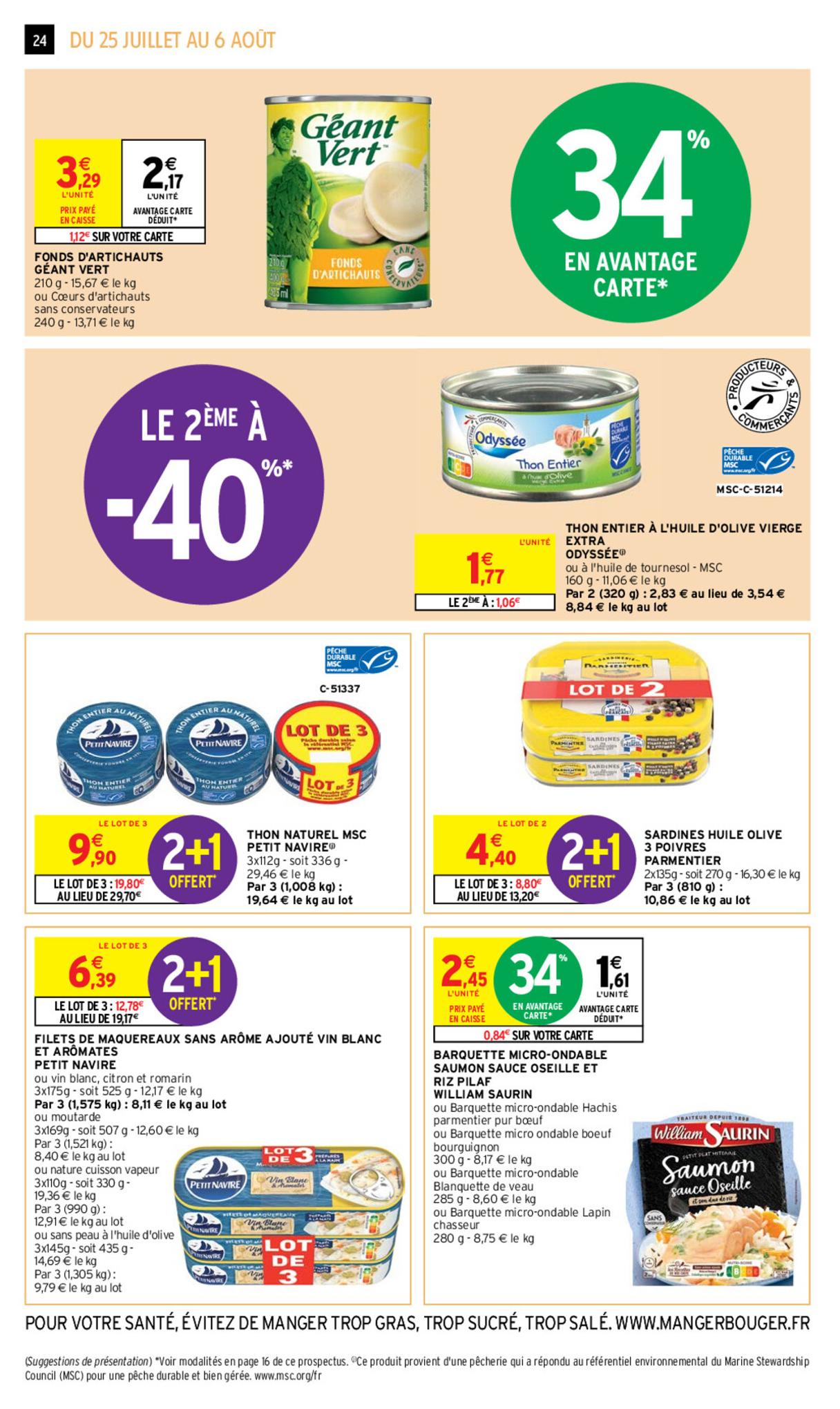 Catalogue Intermarché 25 Juillet – 6 Août 2023 Page 24