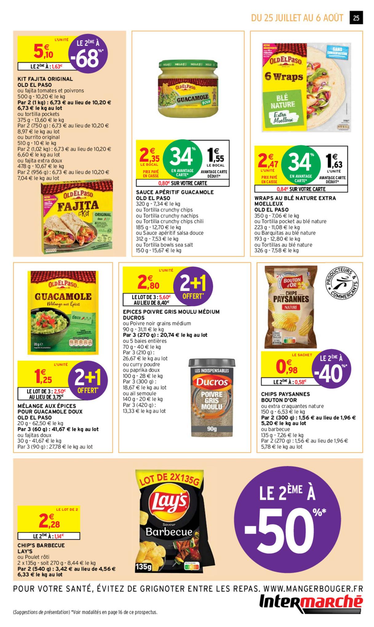 Catalogue Intermarché 25 Juillet – 6 Août 2023 Page 25